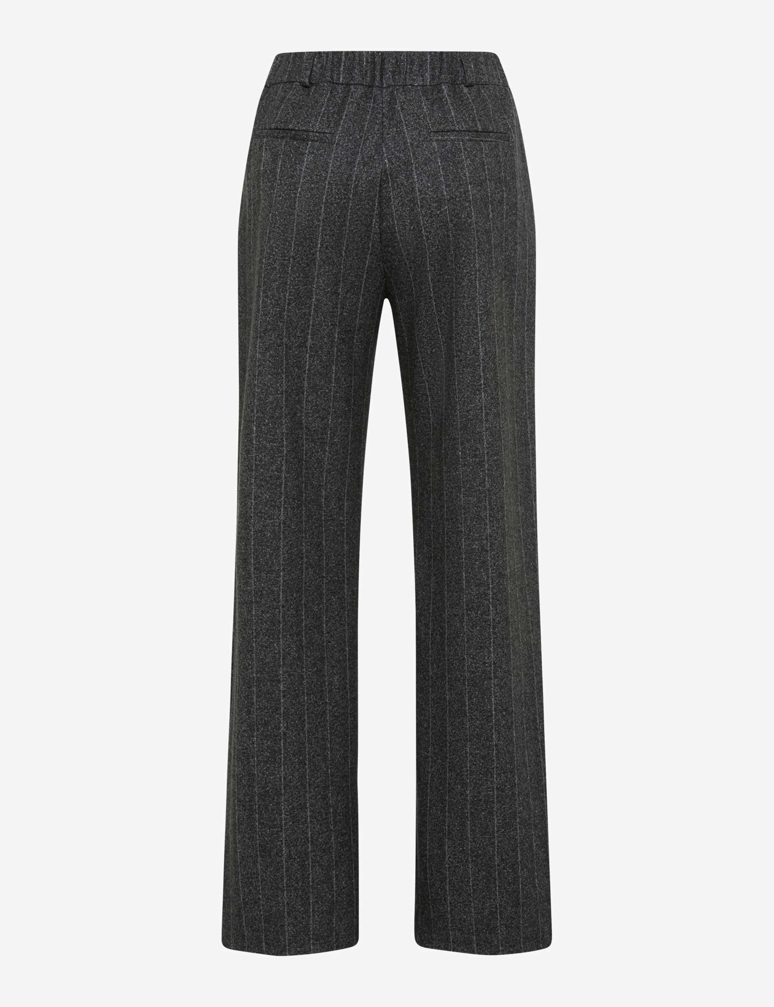 Damen Style PEGGY FLARED Dunkelgrau - Anthrazit Slim Fit Freisteller Rueck