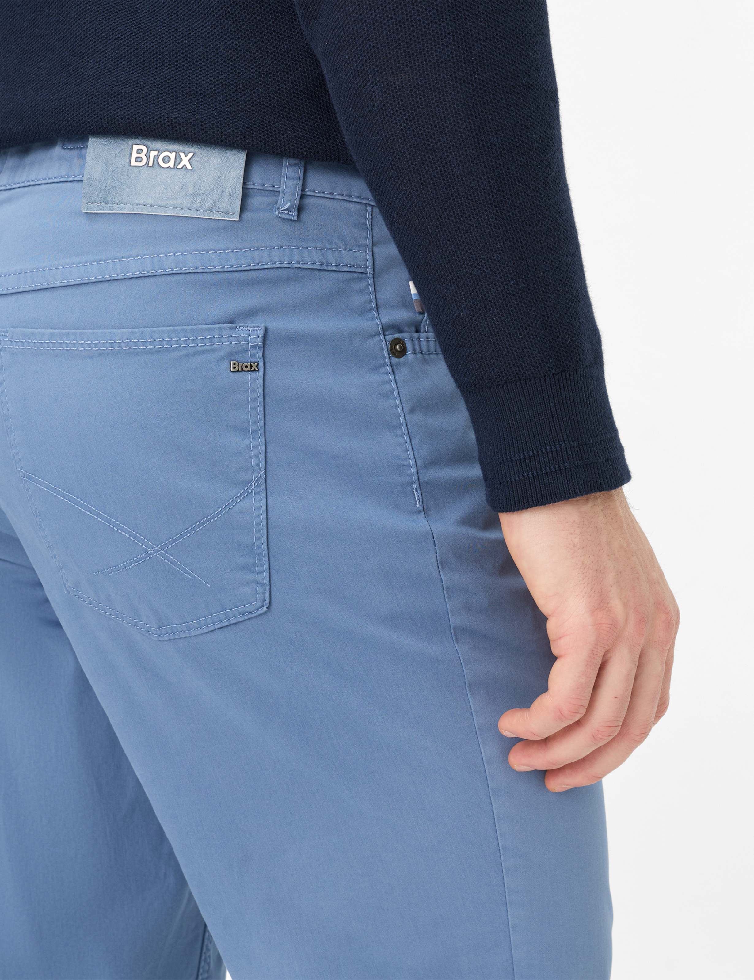 Herren Style COOPER Blau Regular Fit Detail 2