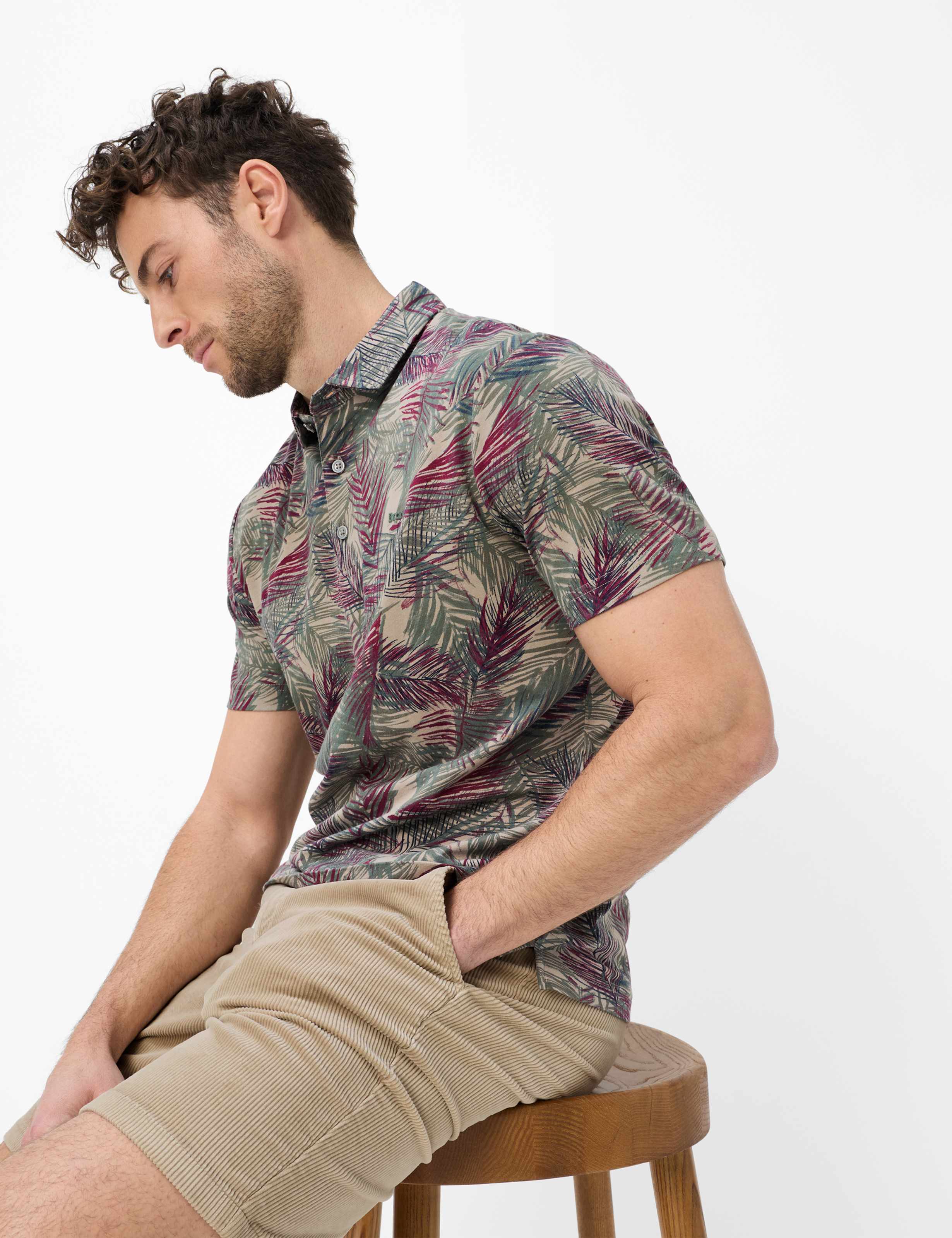 Homme Style PHILO Vert - Khaki  Détail 1