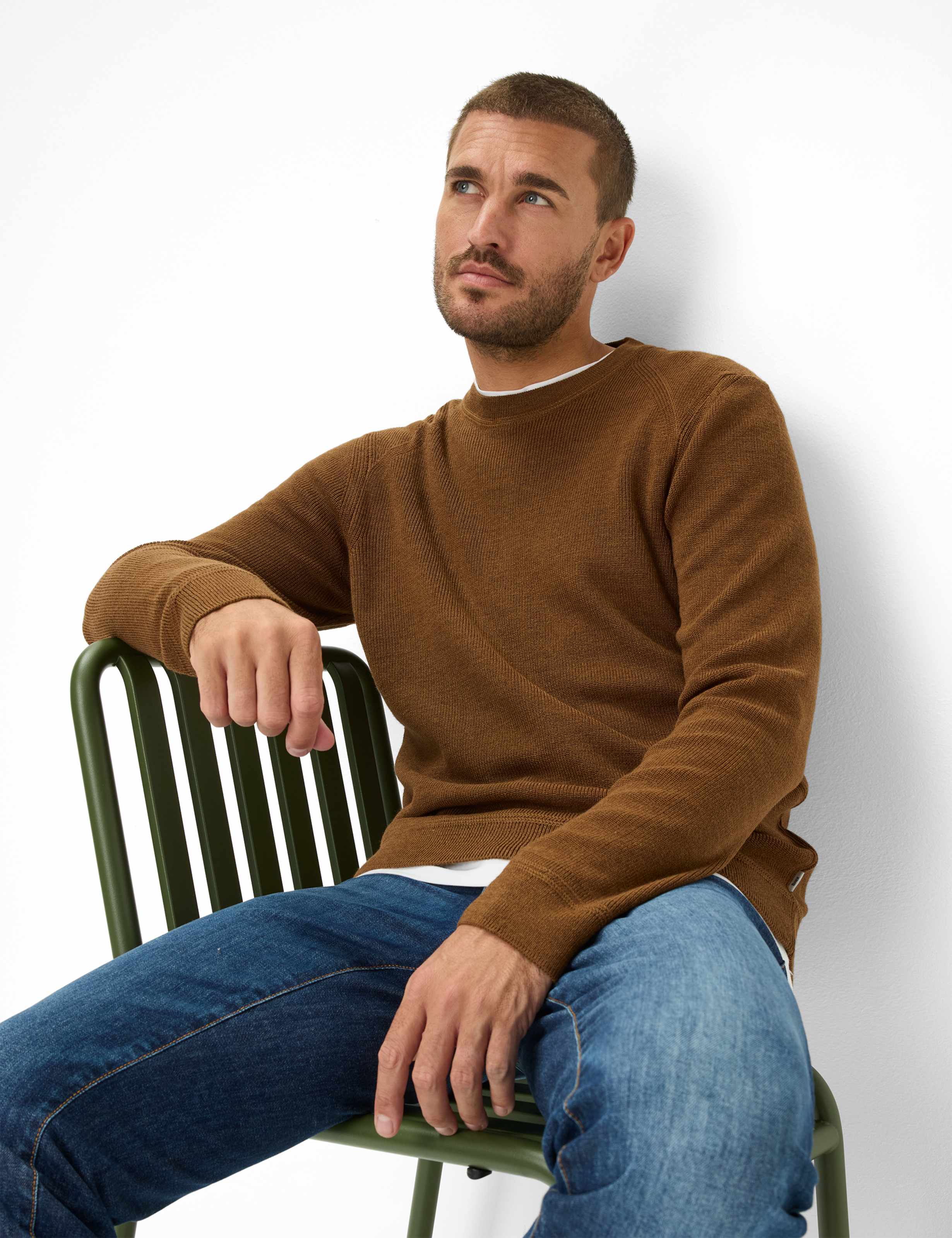Herren Style ROY Dunkelbraun  Detail 1