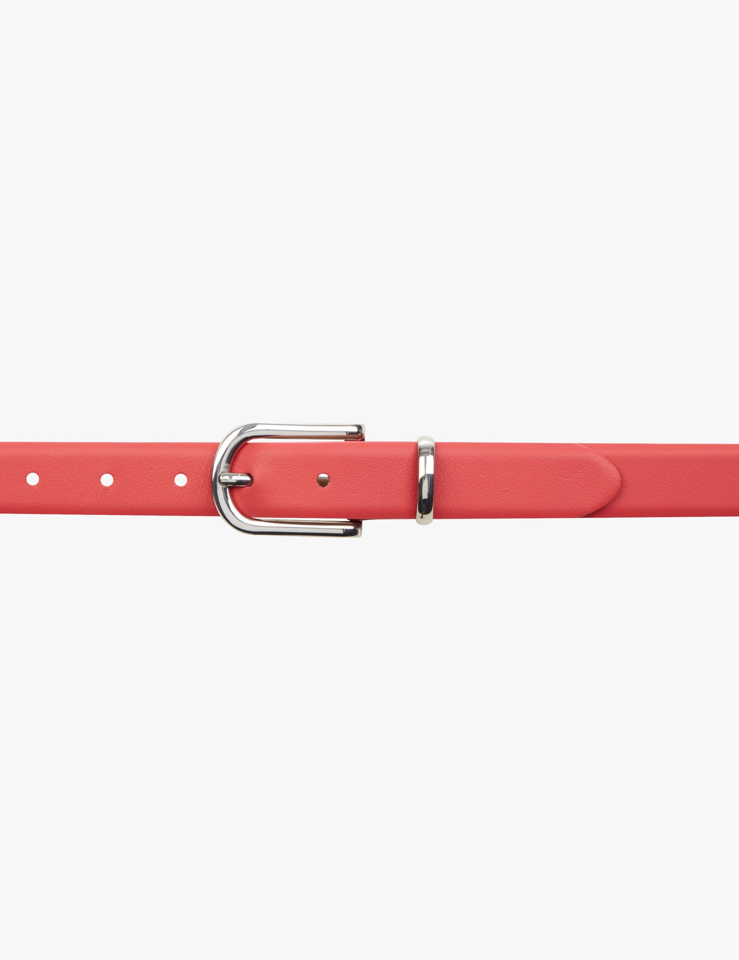 Damen Style DAMENGÜRTEL Rot  Freisteller Rueck