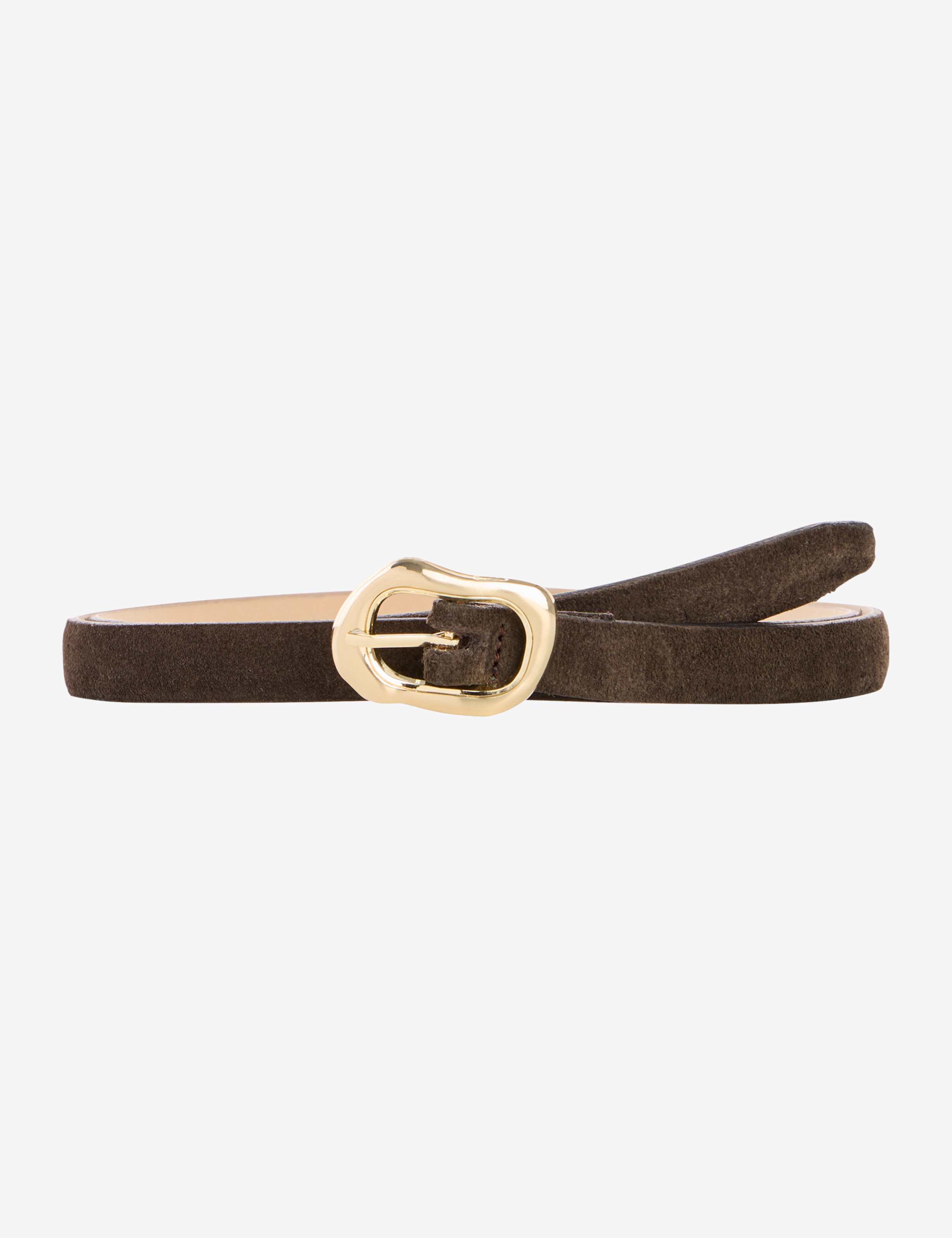 Damen Style DAMENGÜRTEL Dunkelbraun  Freisteller Front