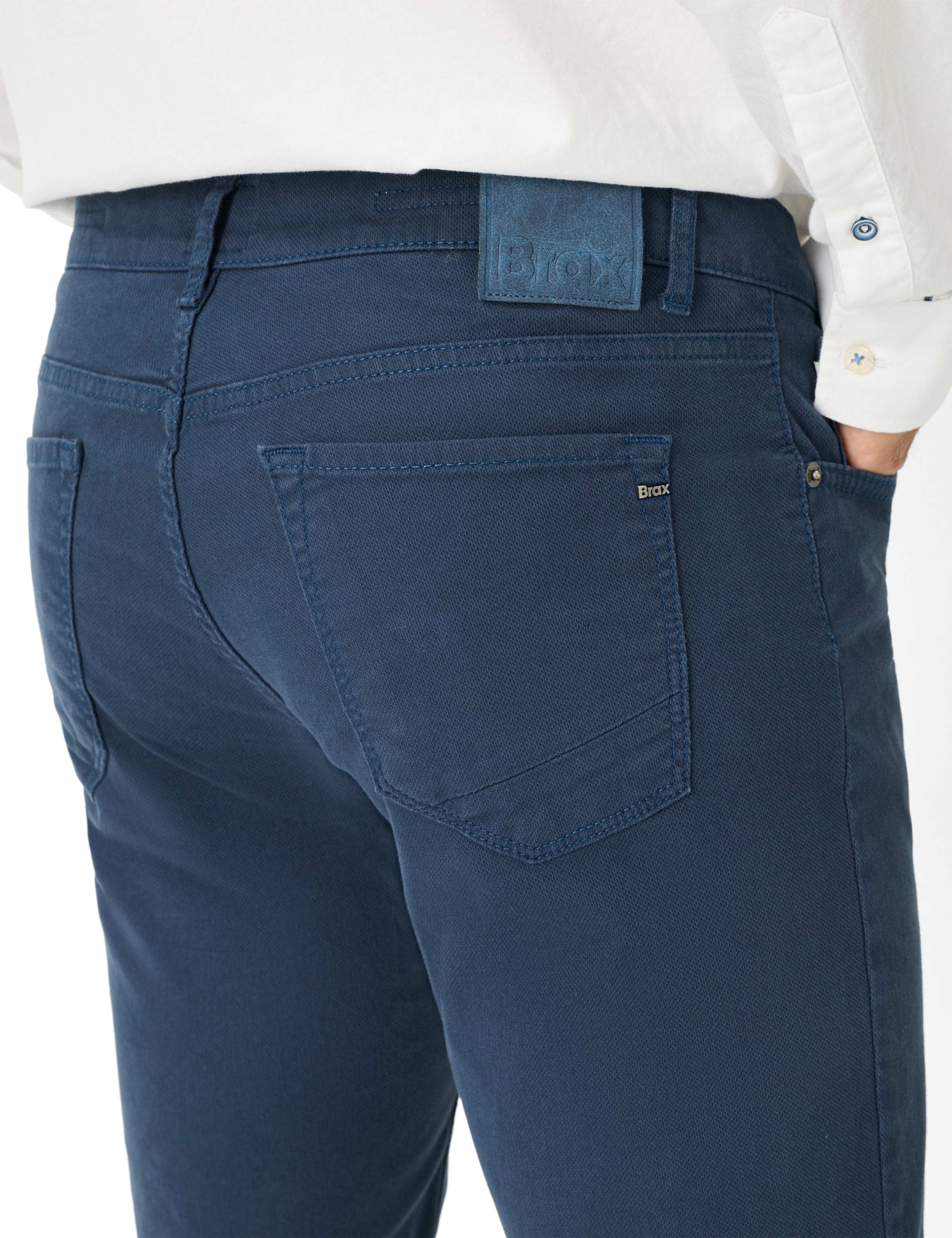 Herre Style CHUCK Blå Modern Fit Detalje 2