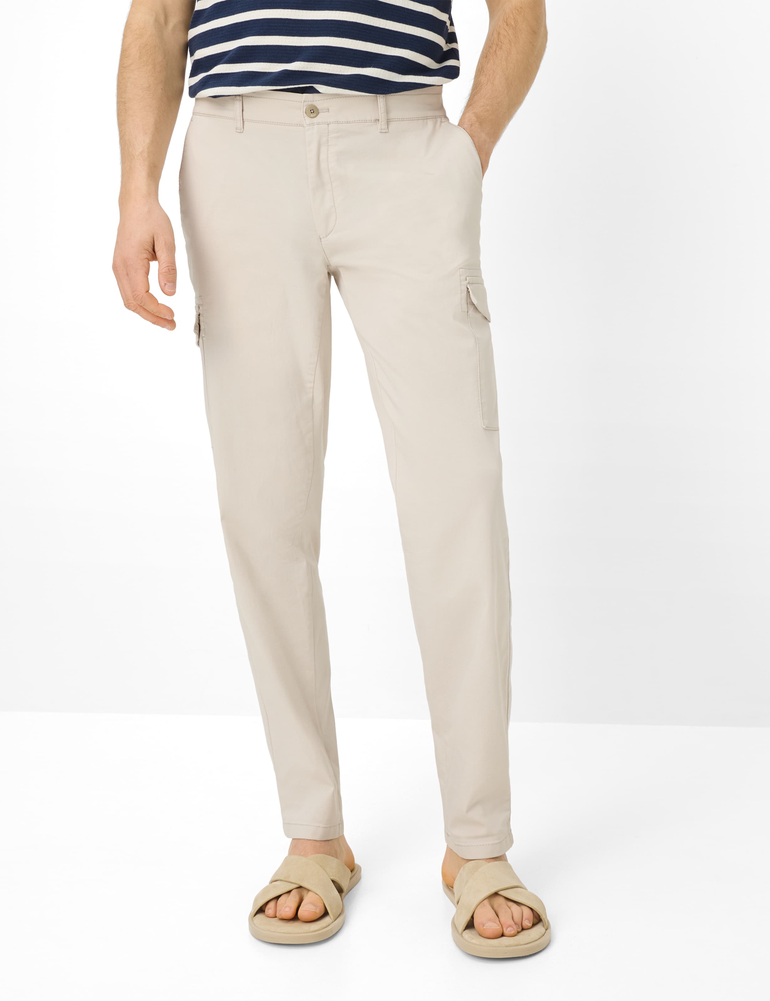 Thumbnail - Brax Herren Cargohose Style PHIL BEACH, Beige, Gr. 35/30