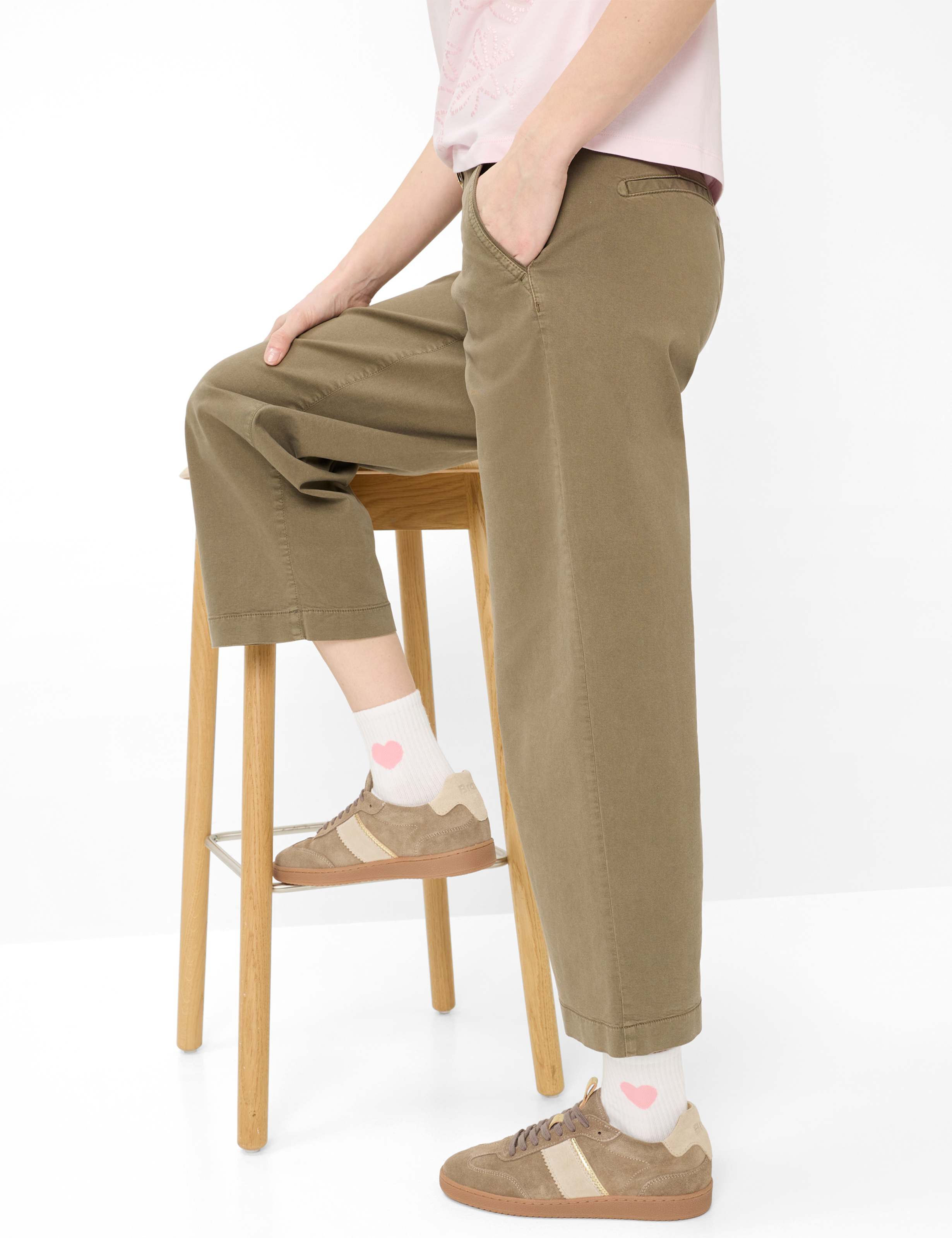 Women Style MAINE S Brown Wide Leg Detail 1