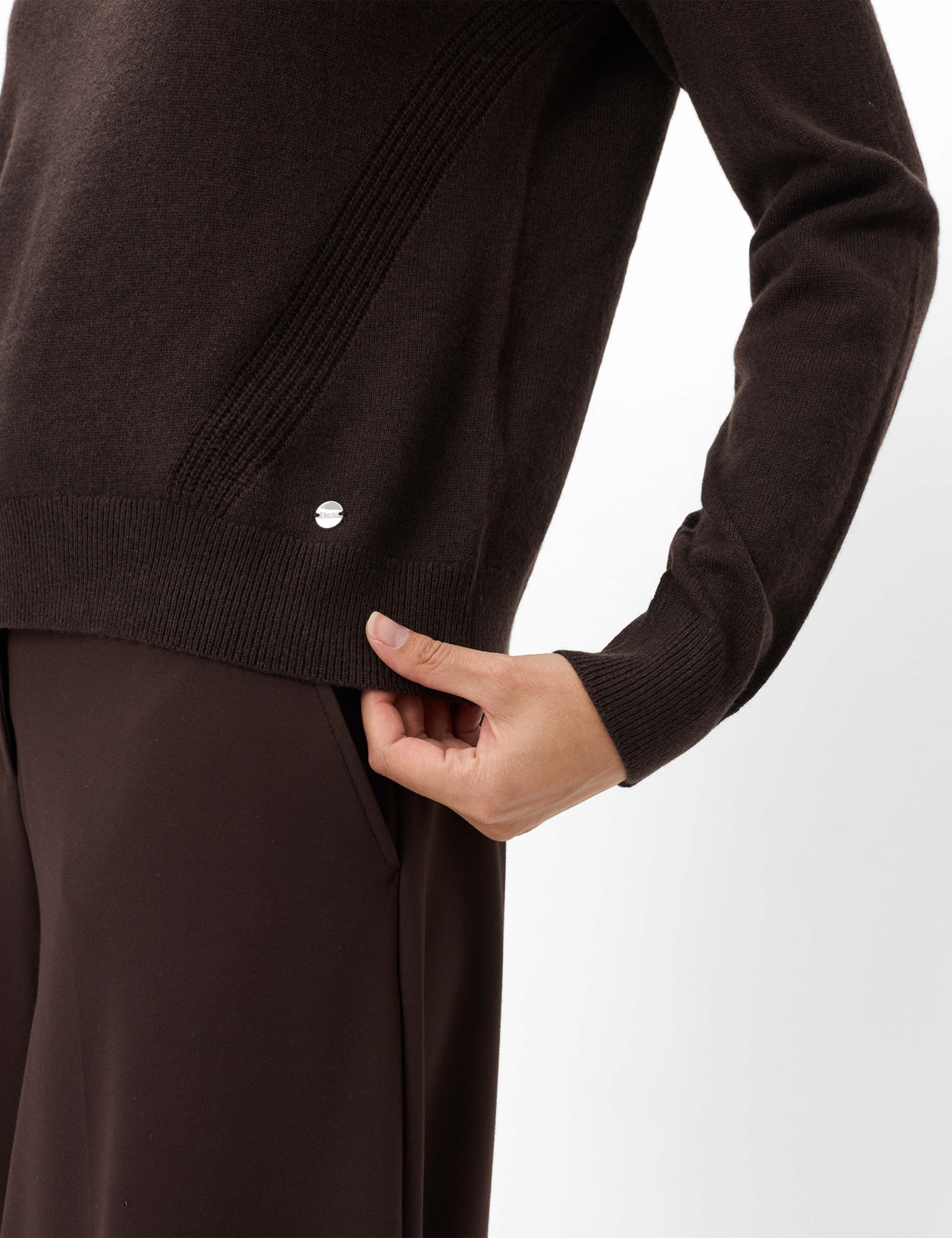 Damen Style LISA Dunkelbraun  Detail 1