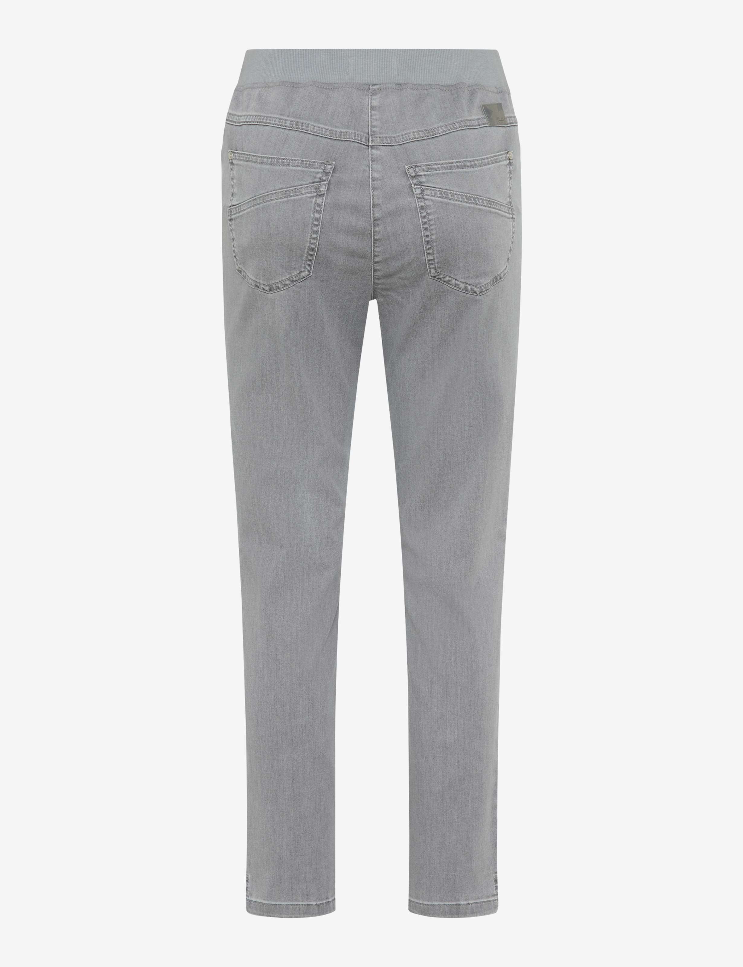 Damen Style PAMINA 6/8 Denim Grau Slim Fit Freisteller Rueck