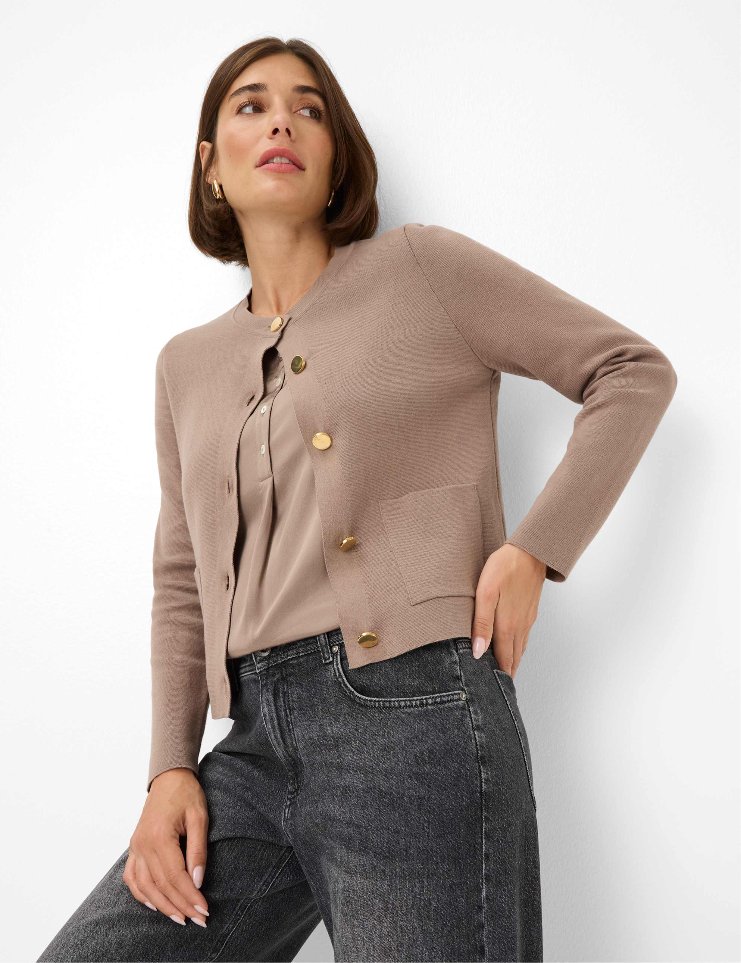 Damen Style ANN Hellbraun  Detail 1