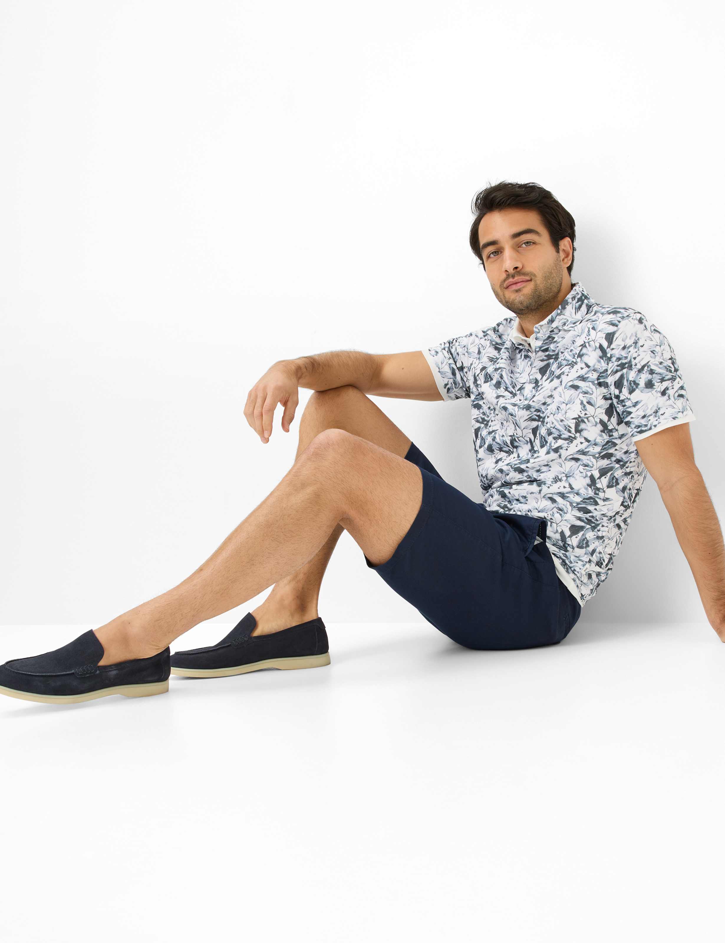 Herren Style PHIL Dunkelblau Modern Fit Detail 1
