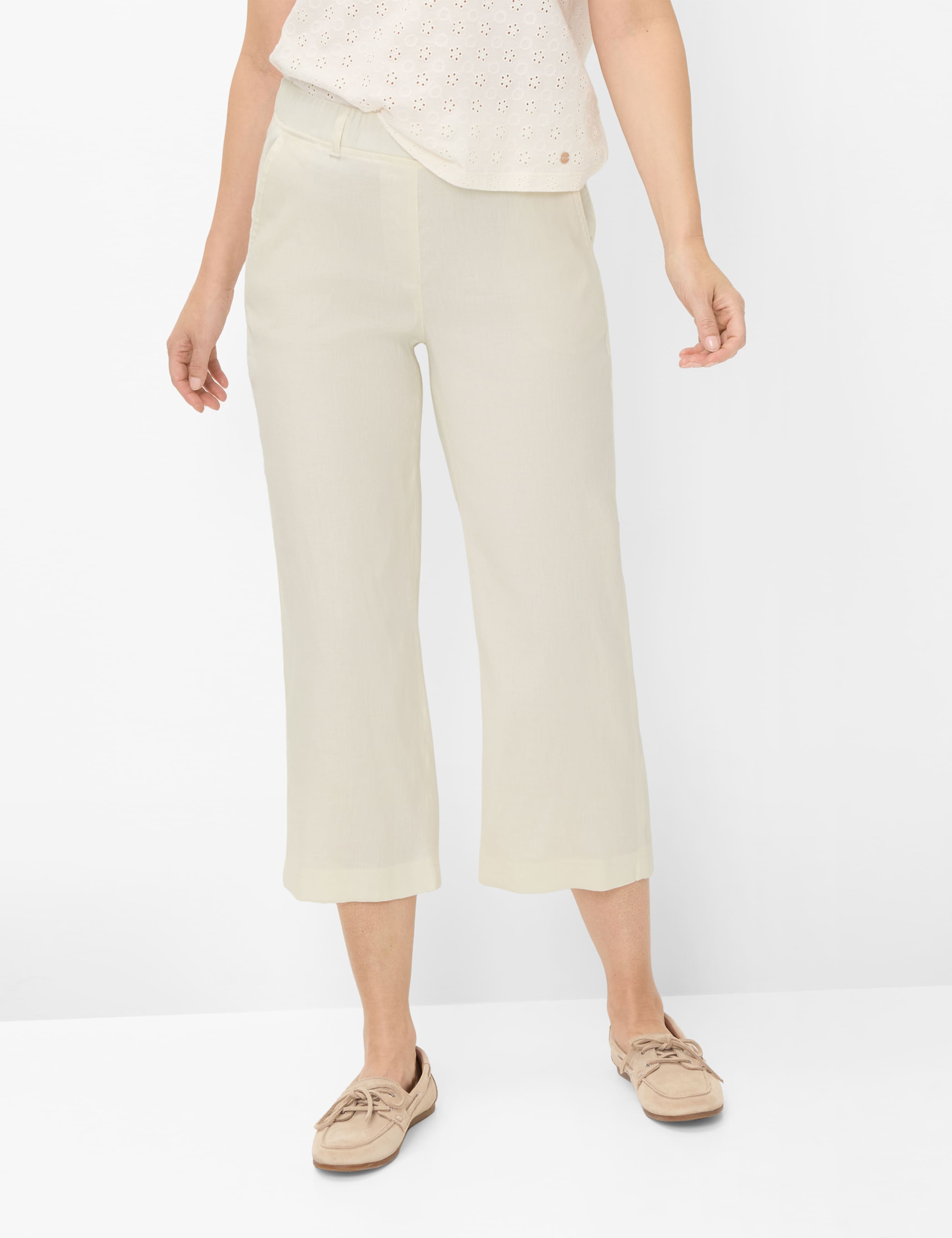 Nuancer af hvidt, Kvinder, Style PAM CULOTTE, MODEL_FRONT_ISHOP