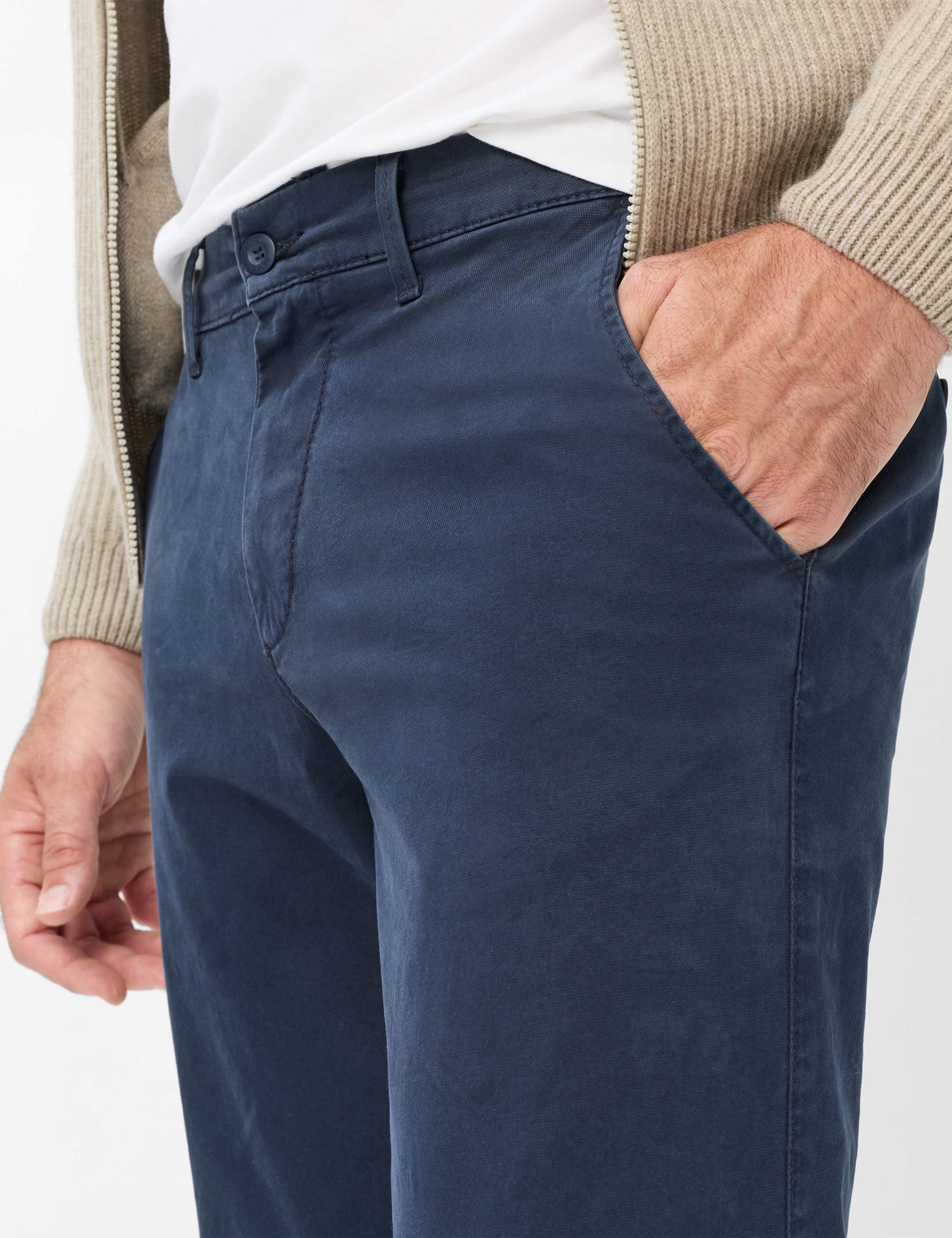Heren Style THILO Donkerblauw Regular Fit Detail 2