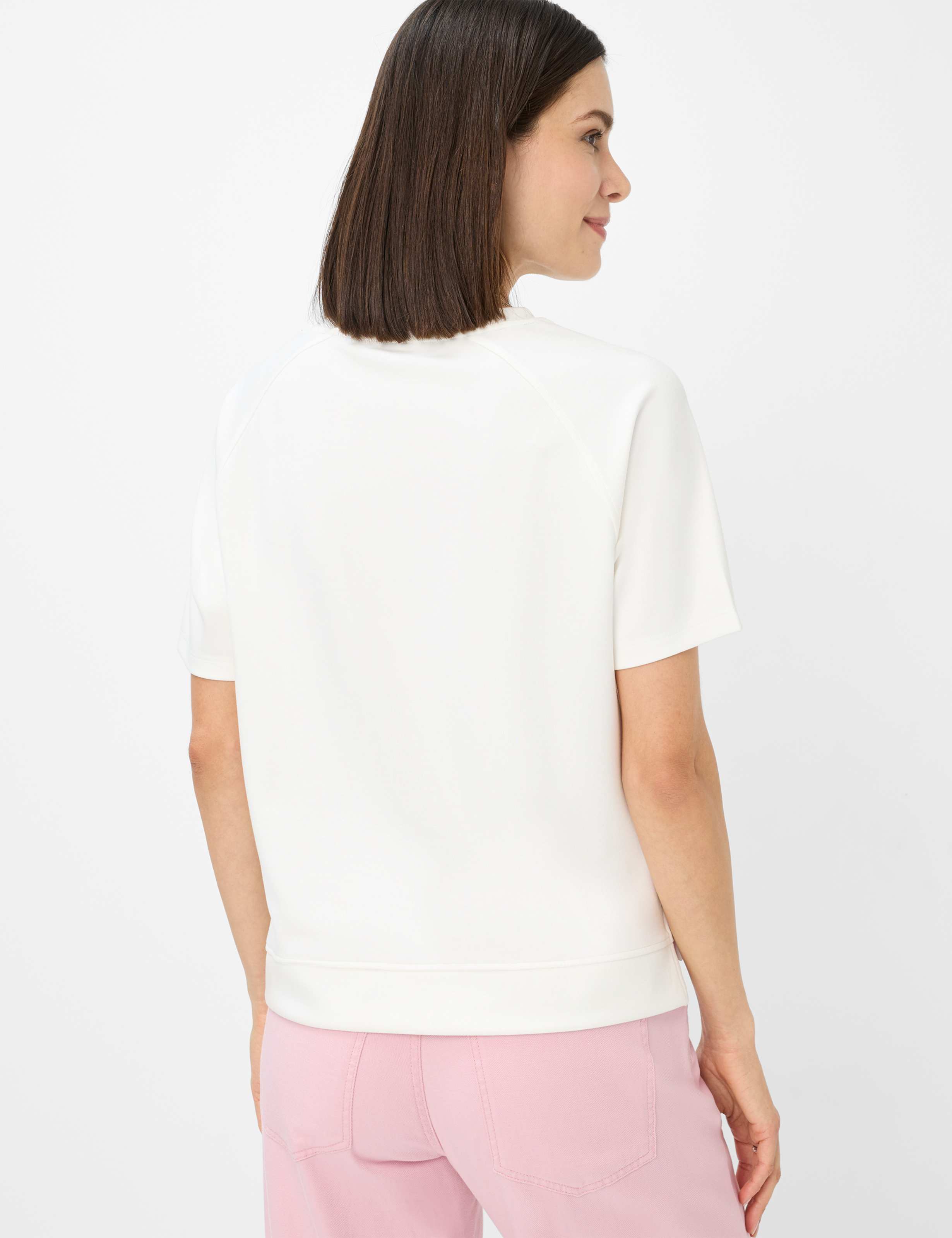 Thumbnail - Brax Damen Sweatshirt Style BAILEE offwhite, cremeweiß, Gr. 44