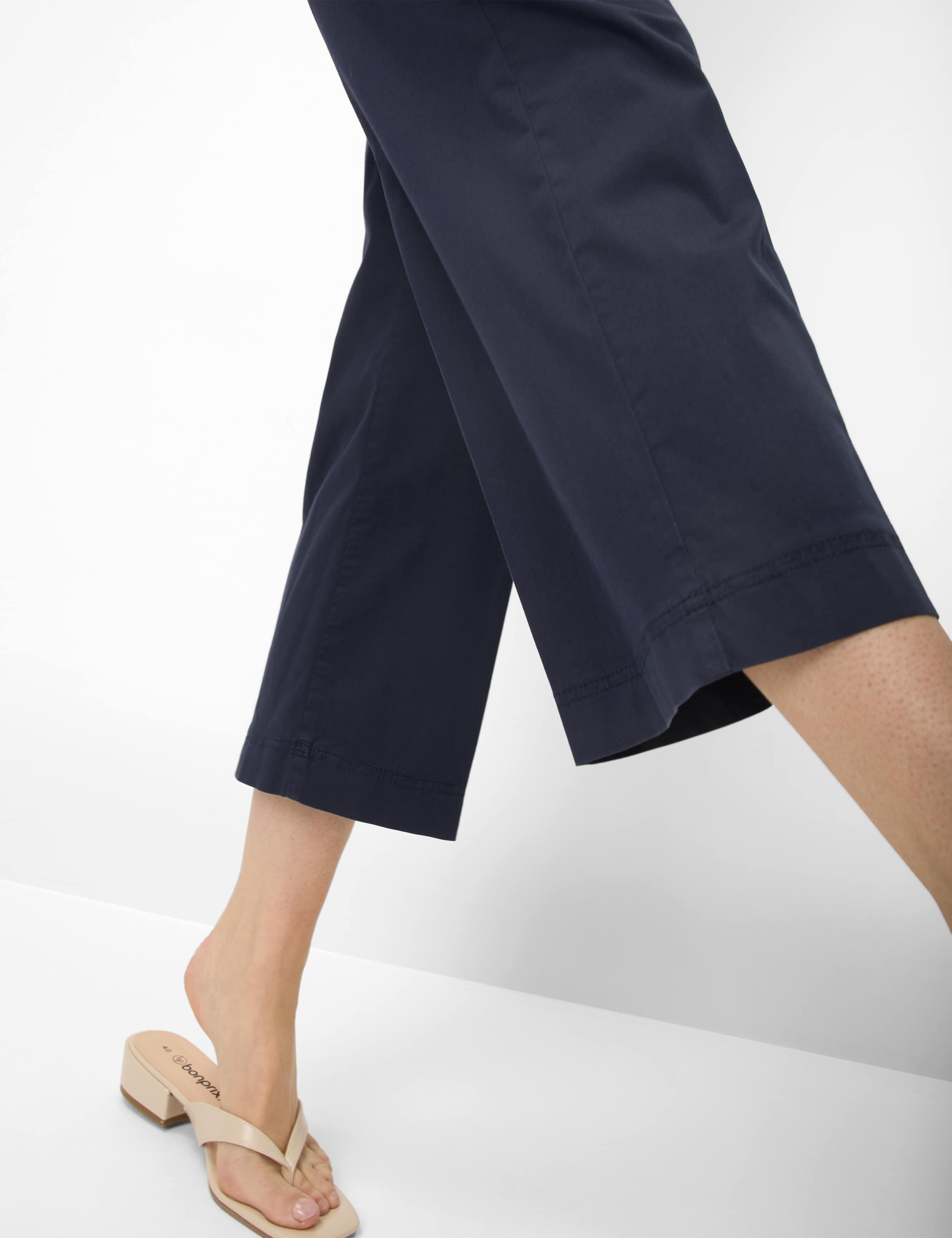 Damen Style PEGGY CULOTTE Dunkelblau Slim Fit Detail 1