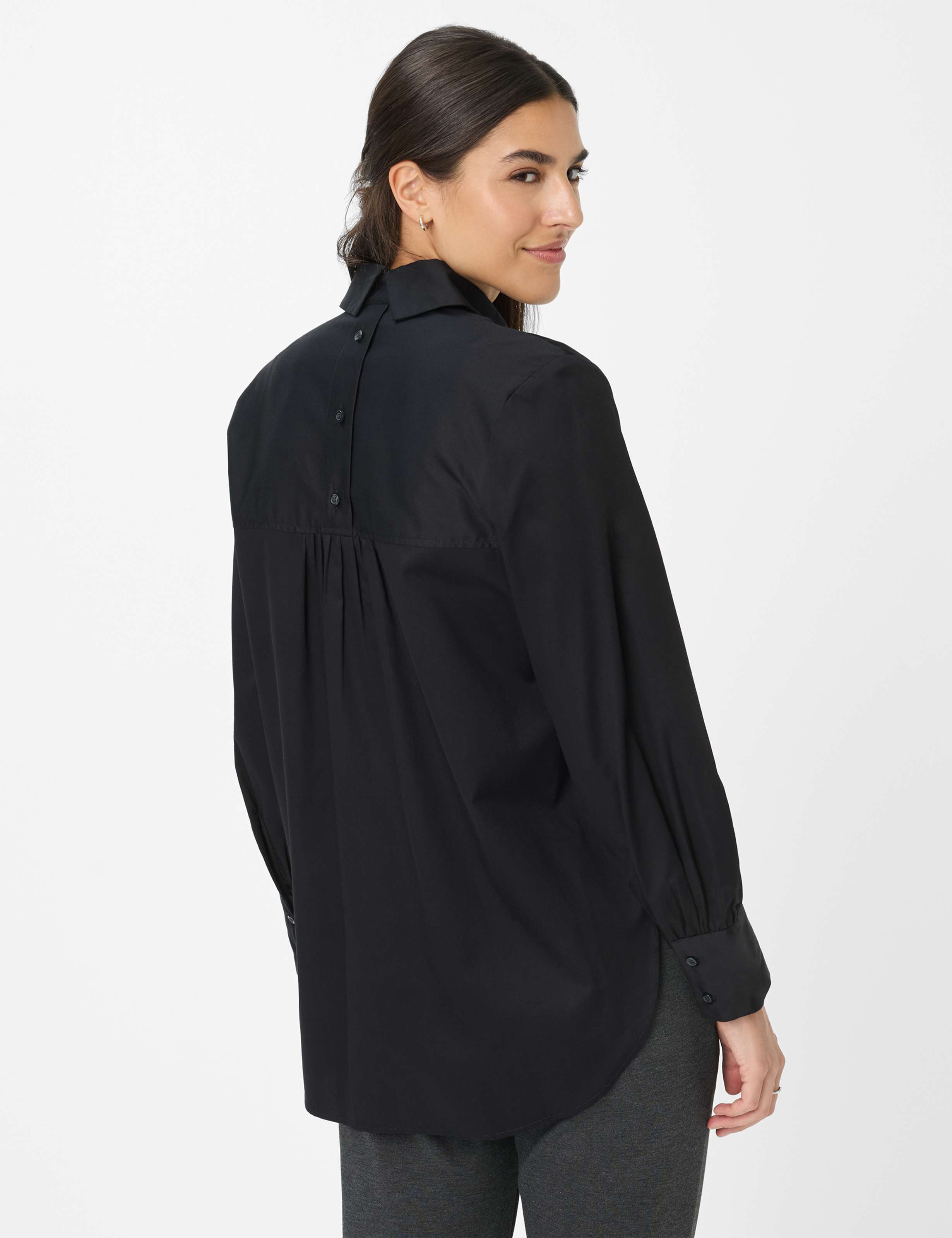 Thumbnail - Brax Damen Hemd Style VIKI black, schwarz, Gr. 38