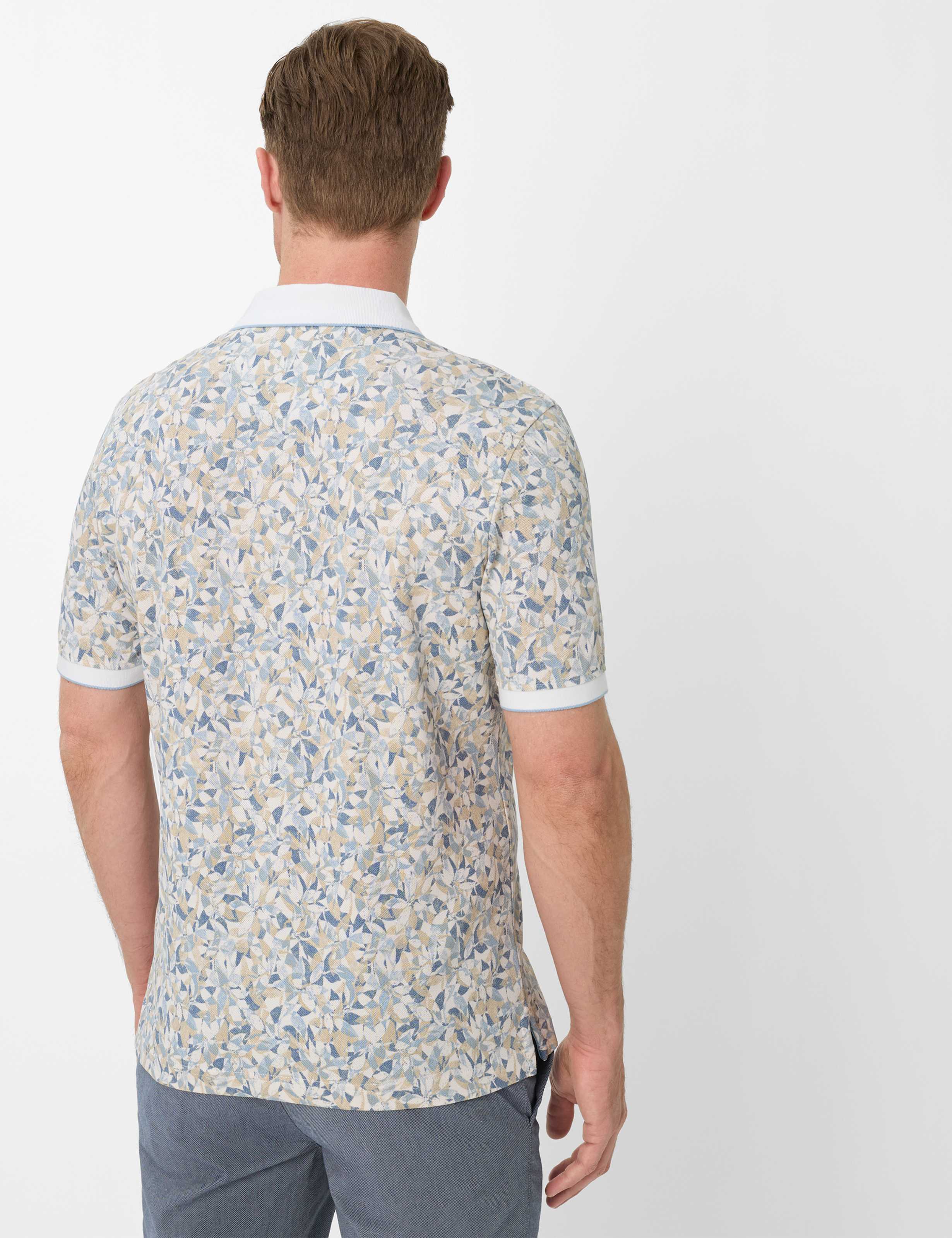 Thumbnail - Brax Herren Polo Style PETE white, weiß, Gr. L