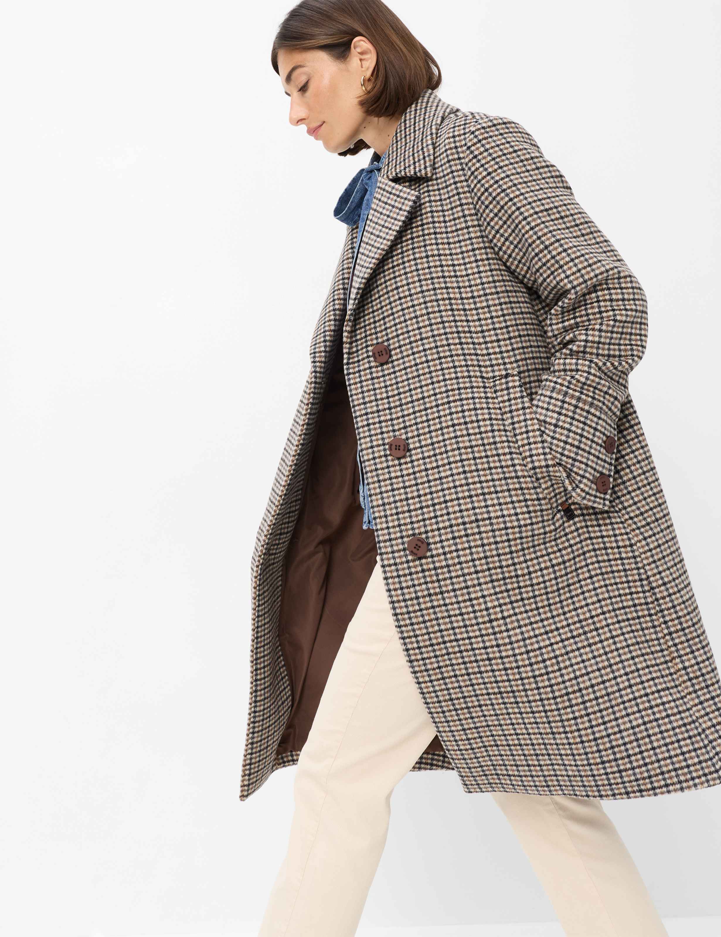 Femme Style PEARL Marron Clair  Détail 2