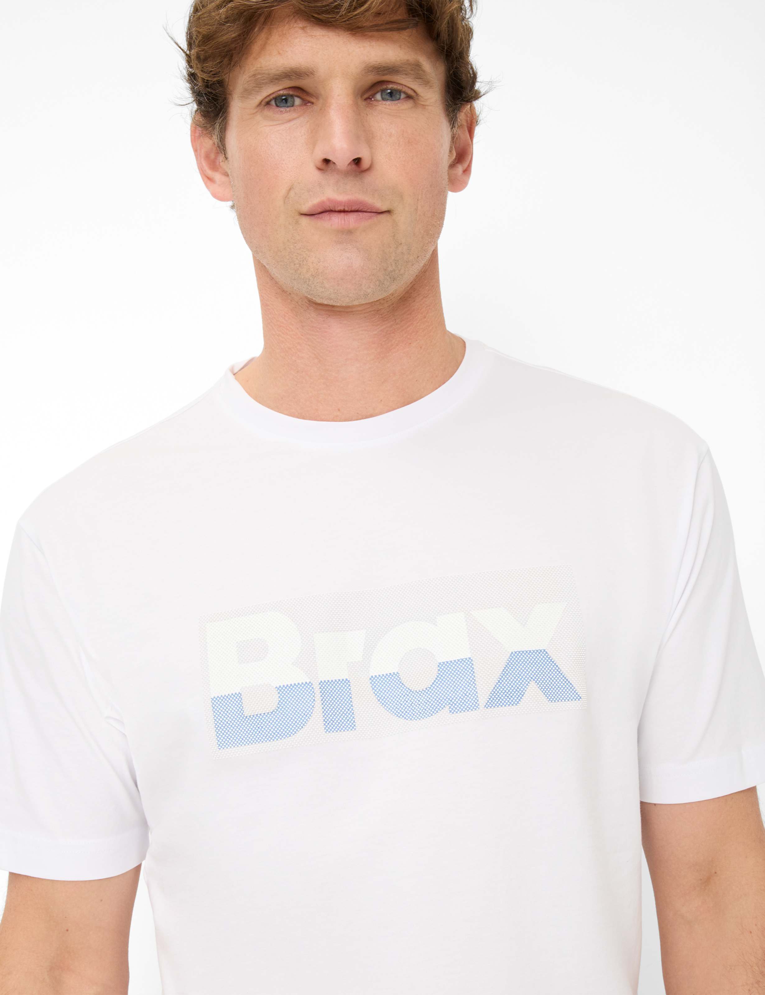 Homme Style TED Blanc  Détail 2
