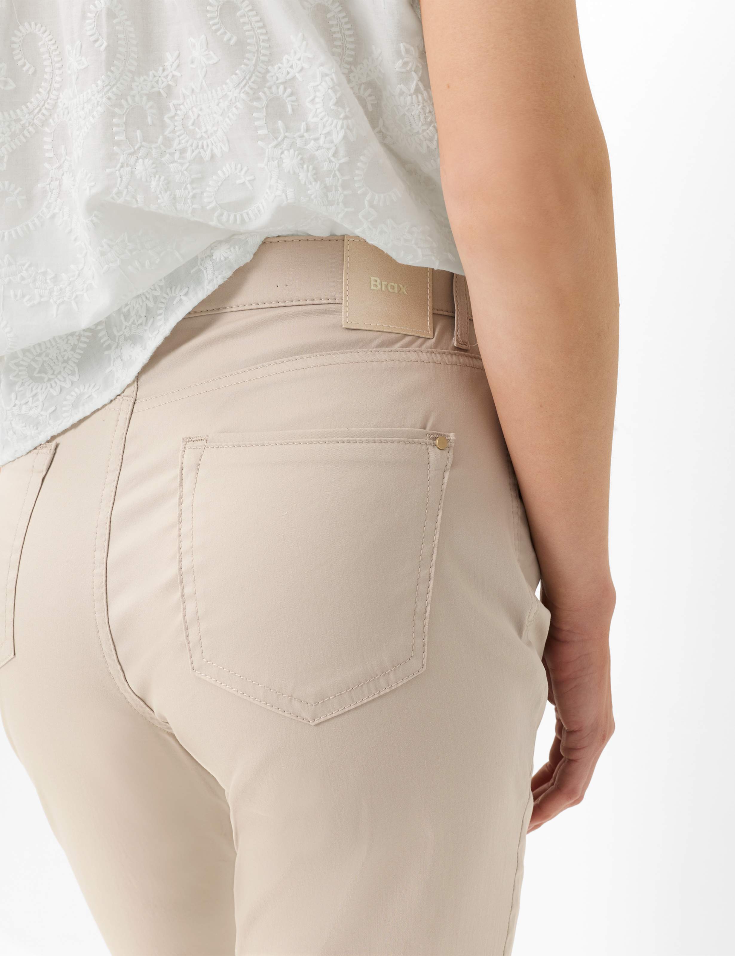 Femme Style MARY C Beige Clair Regular Fit Détail 2