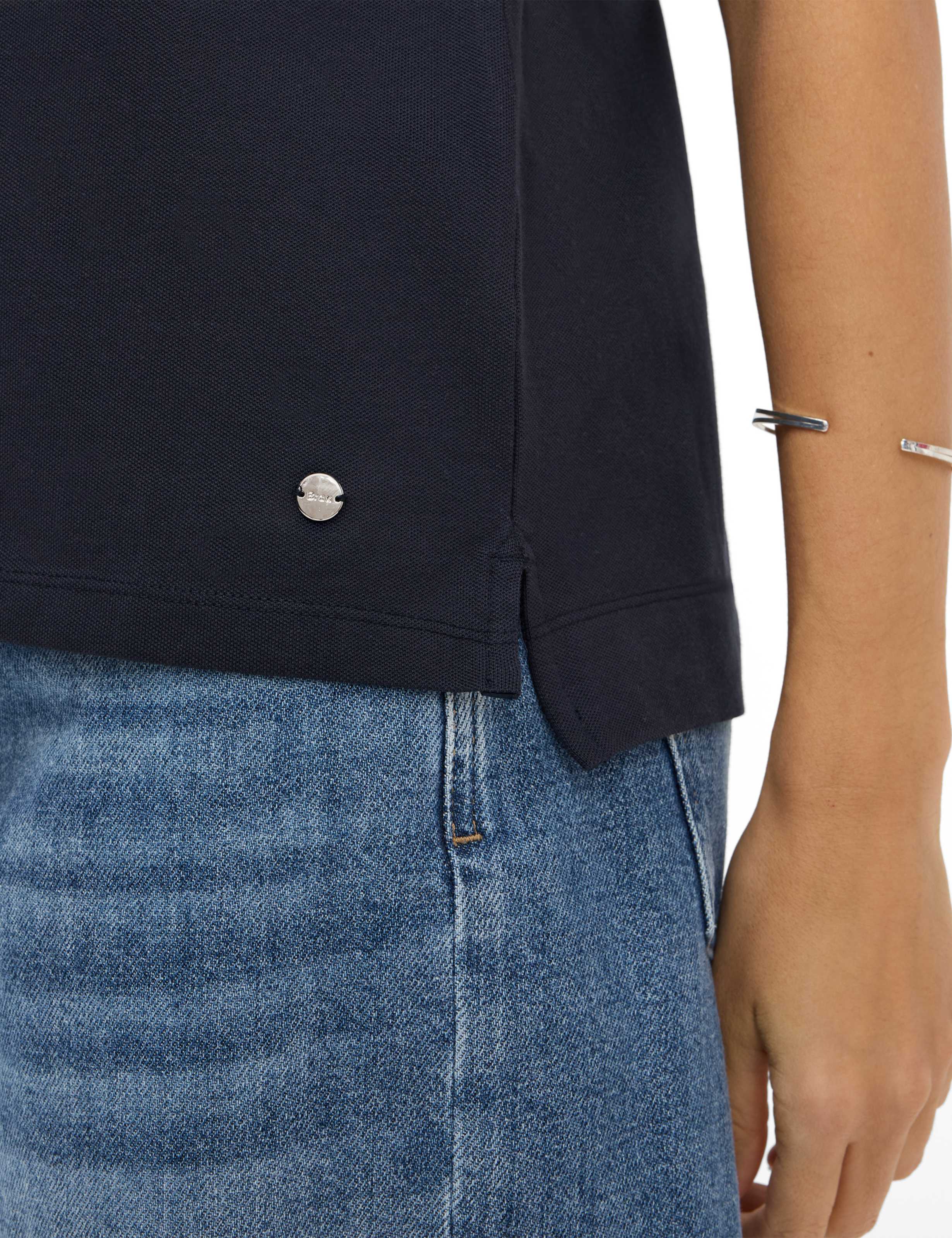 Femme Style CLEO Bleu Foncé  Détail 2
