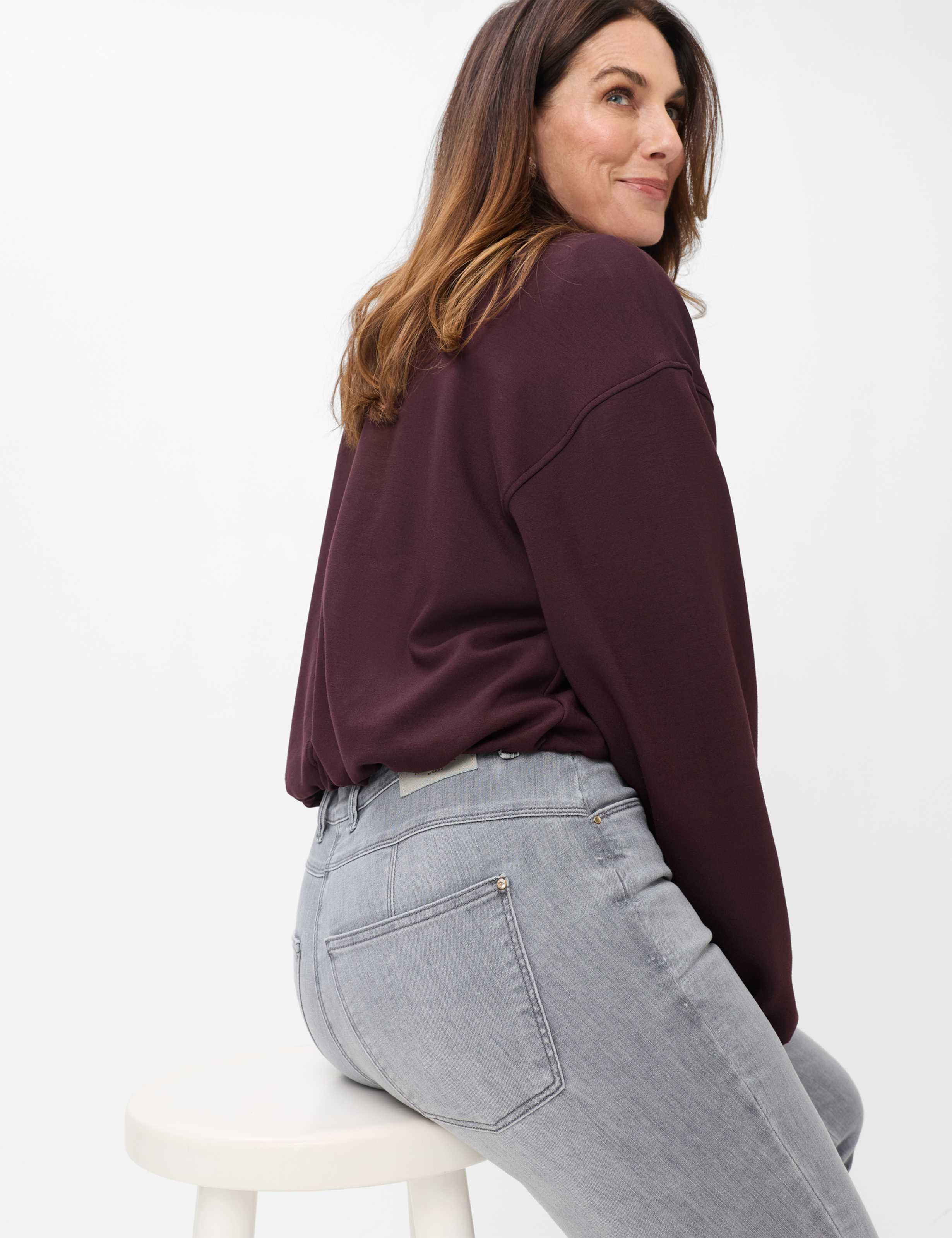 Femme Style LUCA Denim Gris Moyen  Détail 1