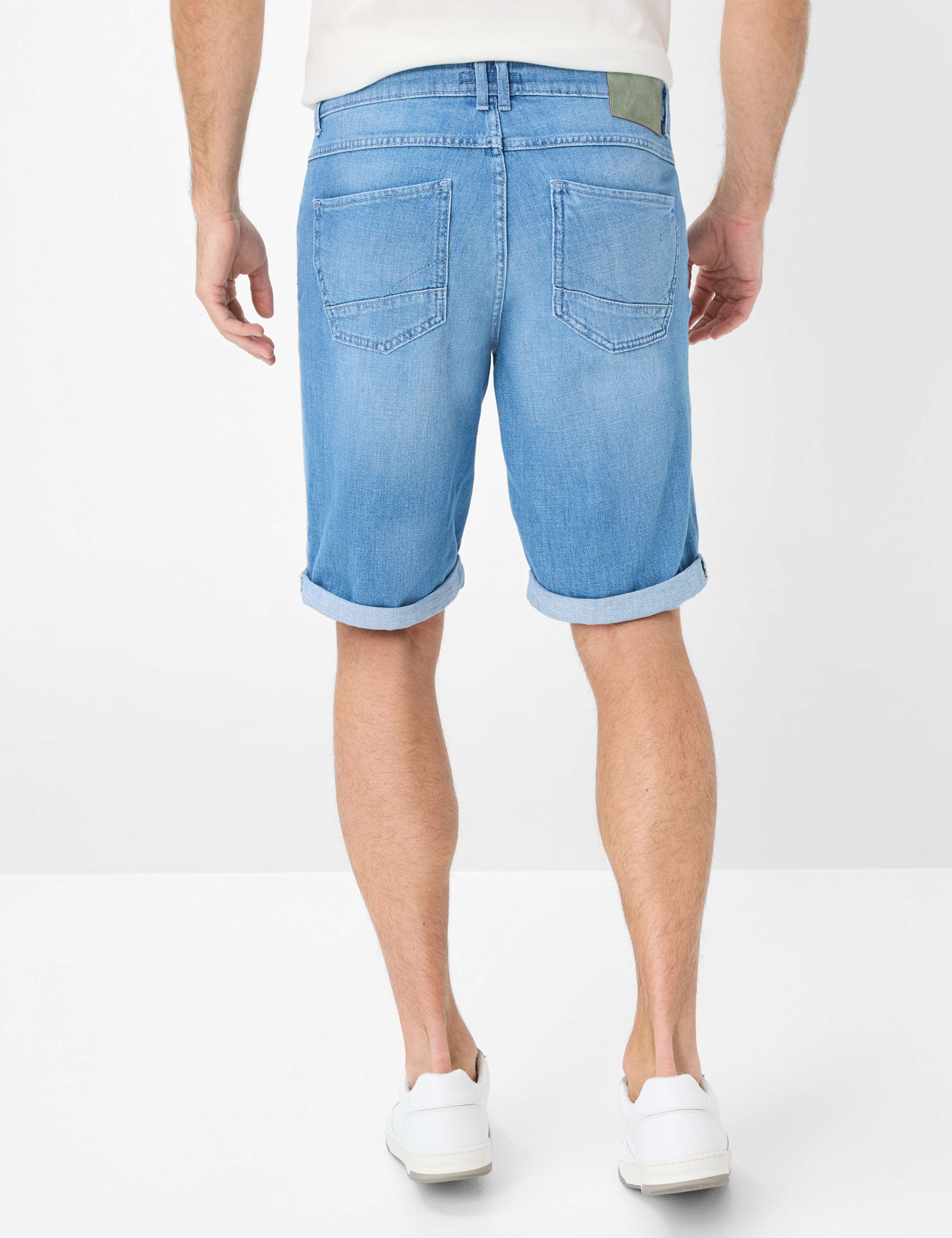 Men Style BRAD Denim Blue Regular Fit Model back