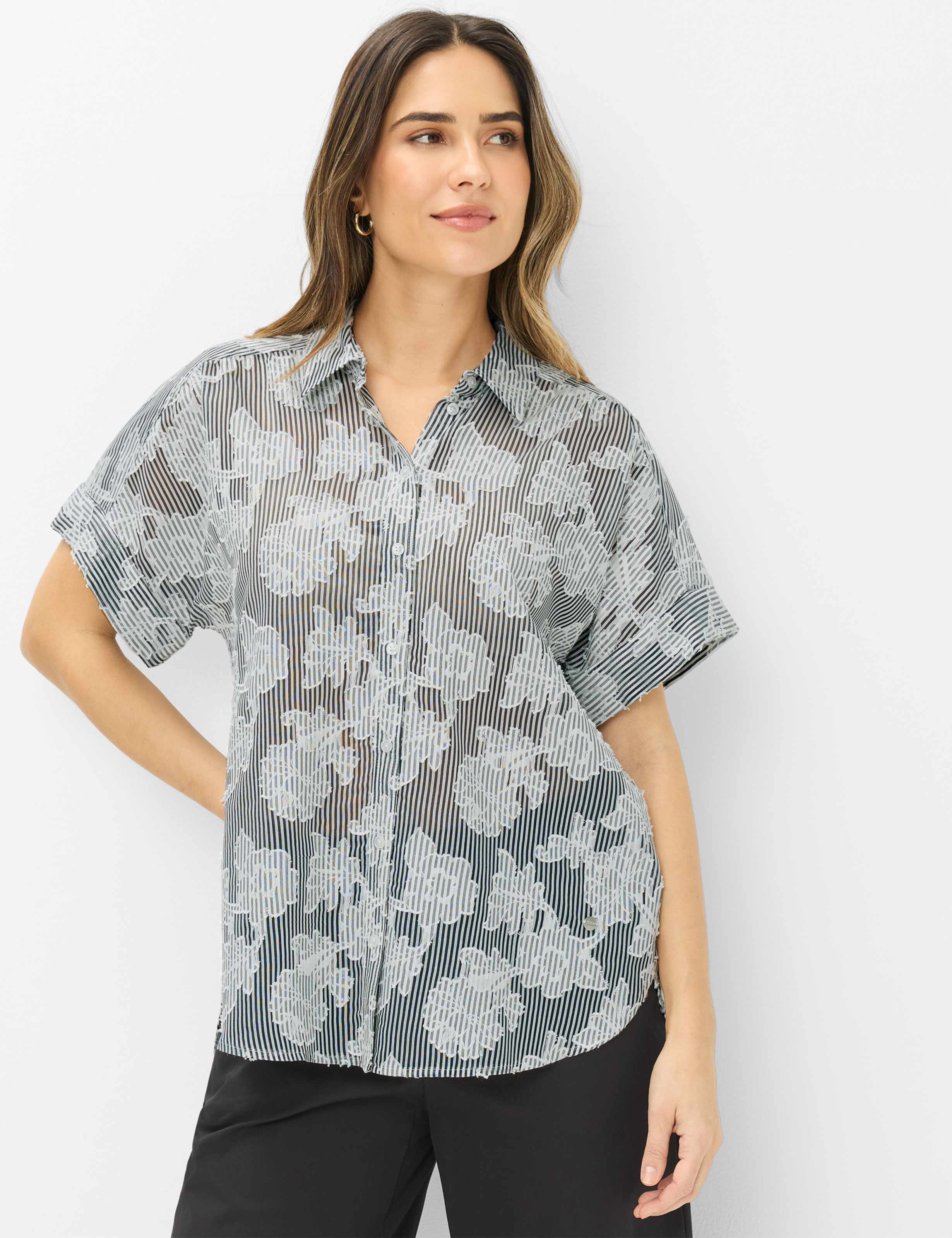 Tons bleus, Femme, Style VIV, MODEL_FRONT_ISHOP