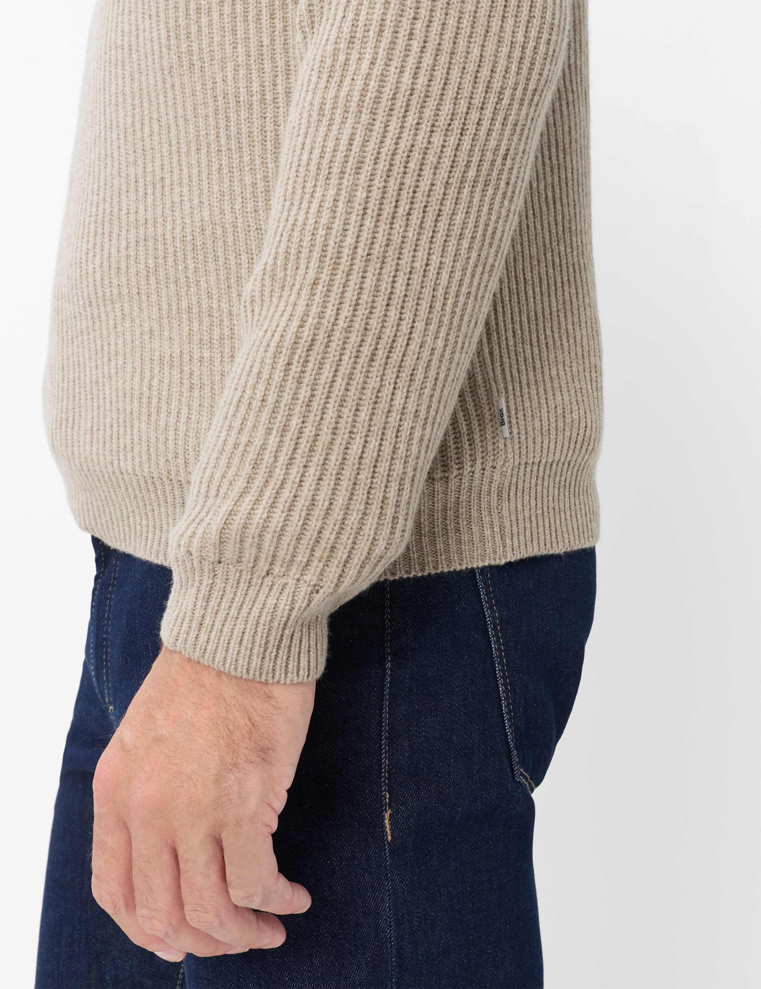 Herren Style ROCCO Hellbraun  Detail 2