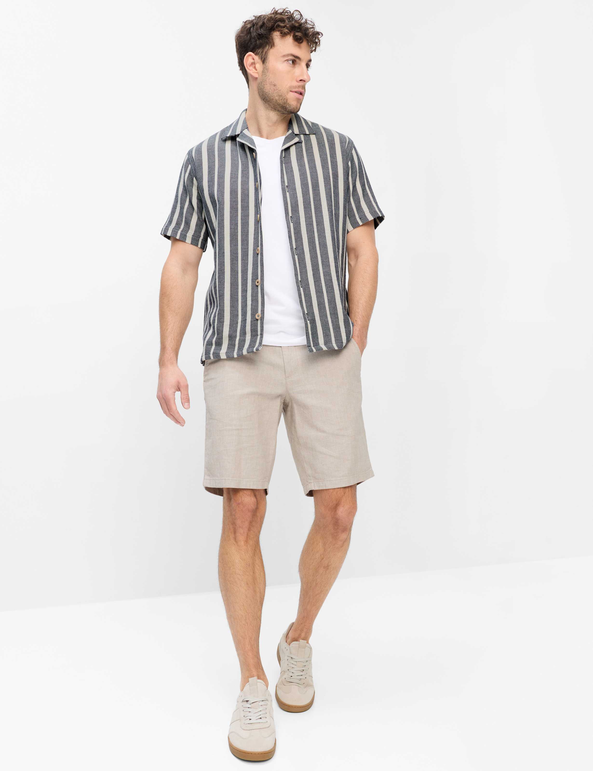 Herre Style LEO Mørkeblå  Model Outfit