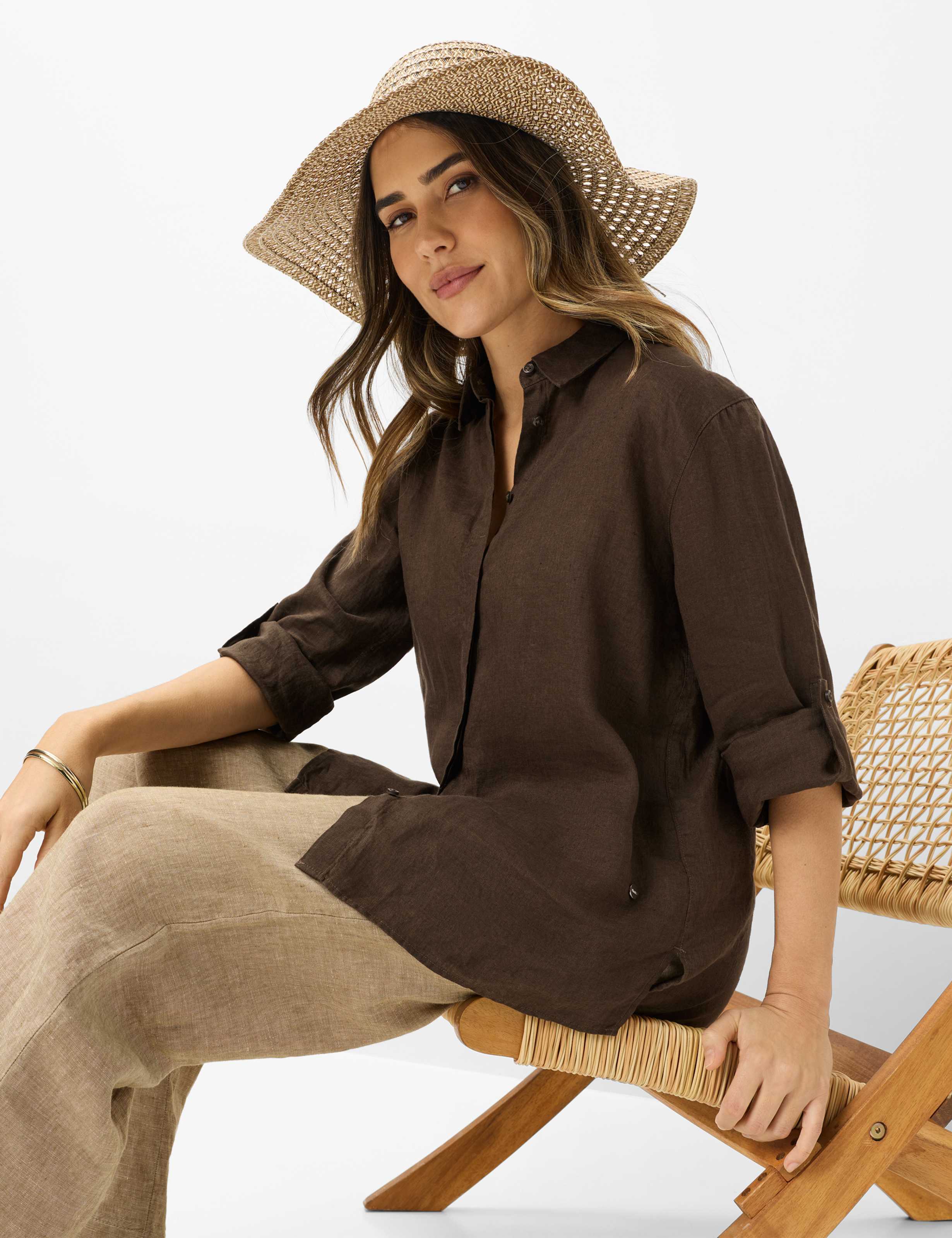 Dames Style VICKI Donkerbruin  Detail 1