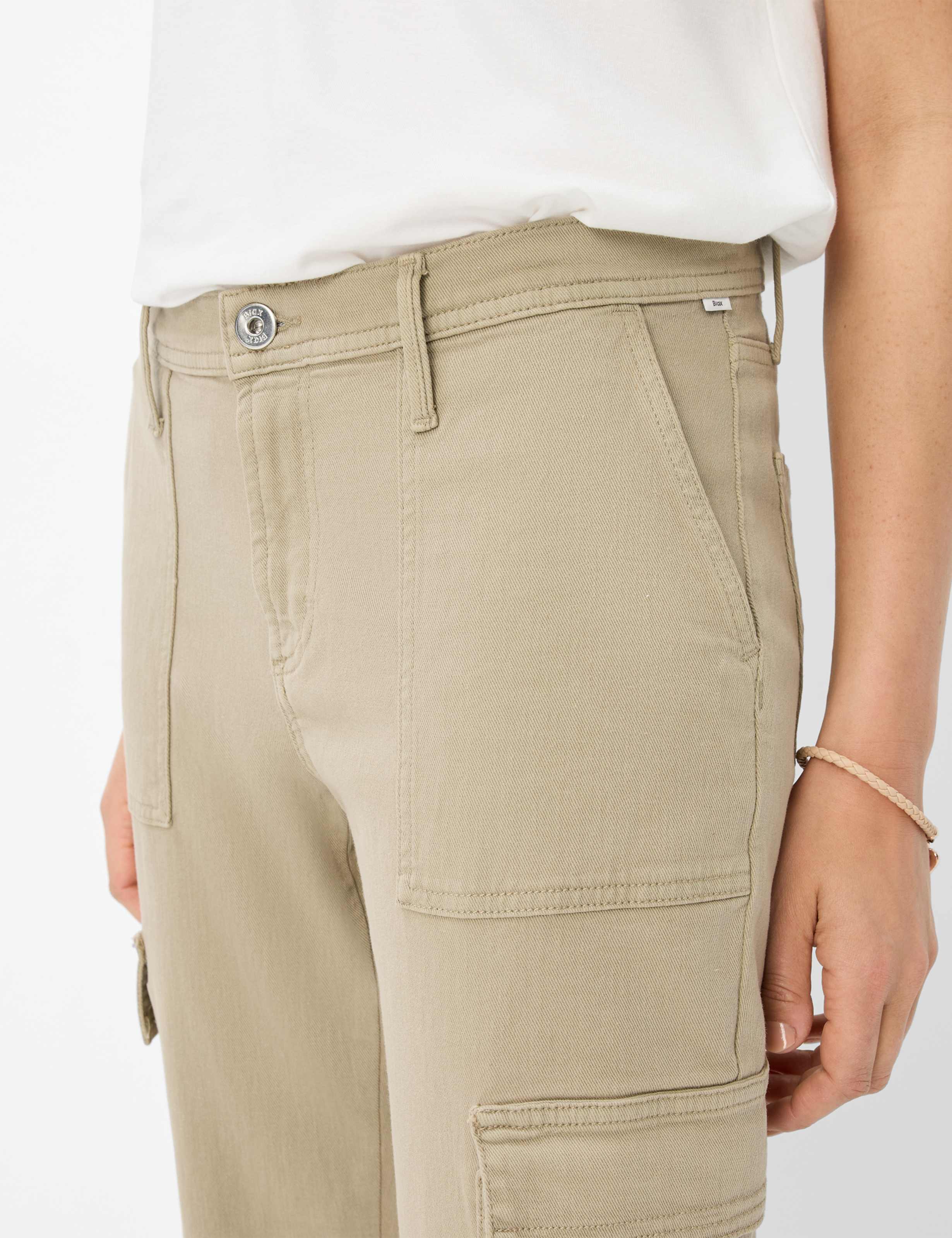 Damen Style MILEY S Denim Grün - Oliv Relaxed Fit Detail 2