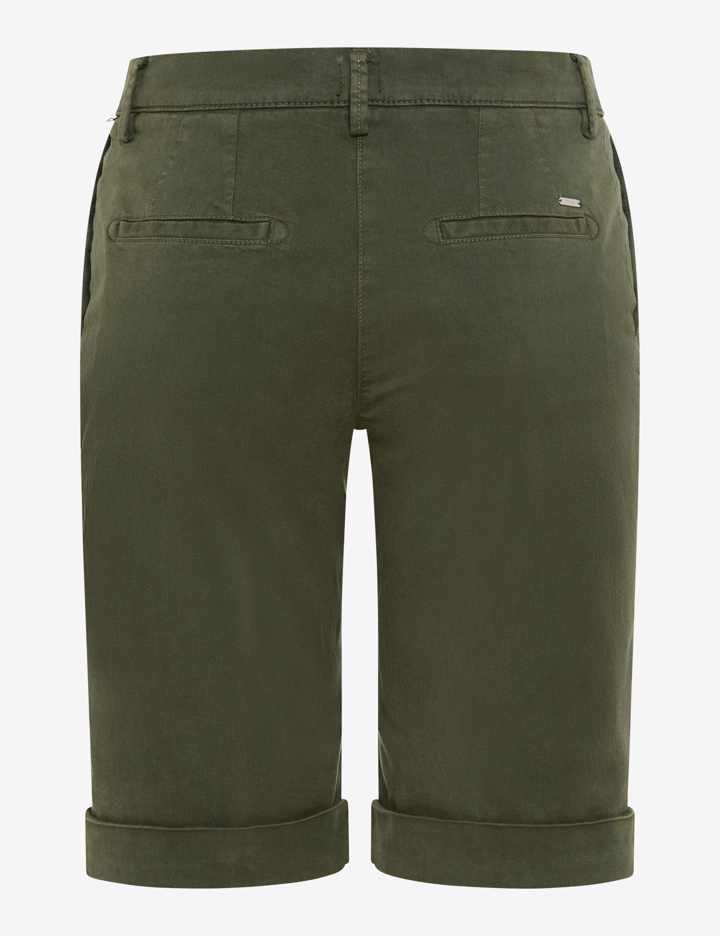 Women Style MIA B Dark Green Slim Fit Stand-alone rear view