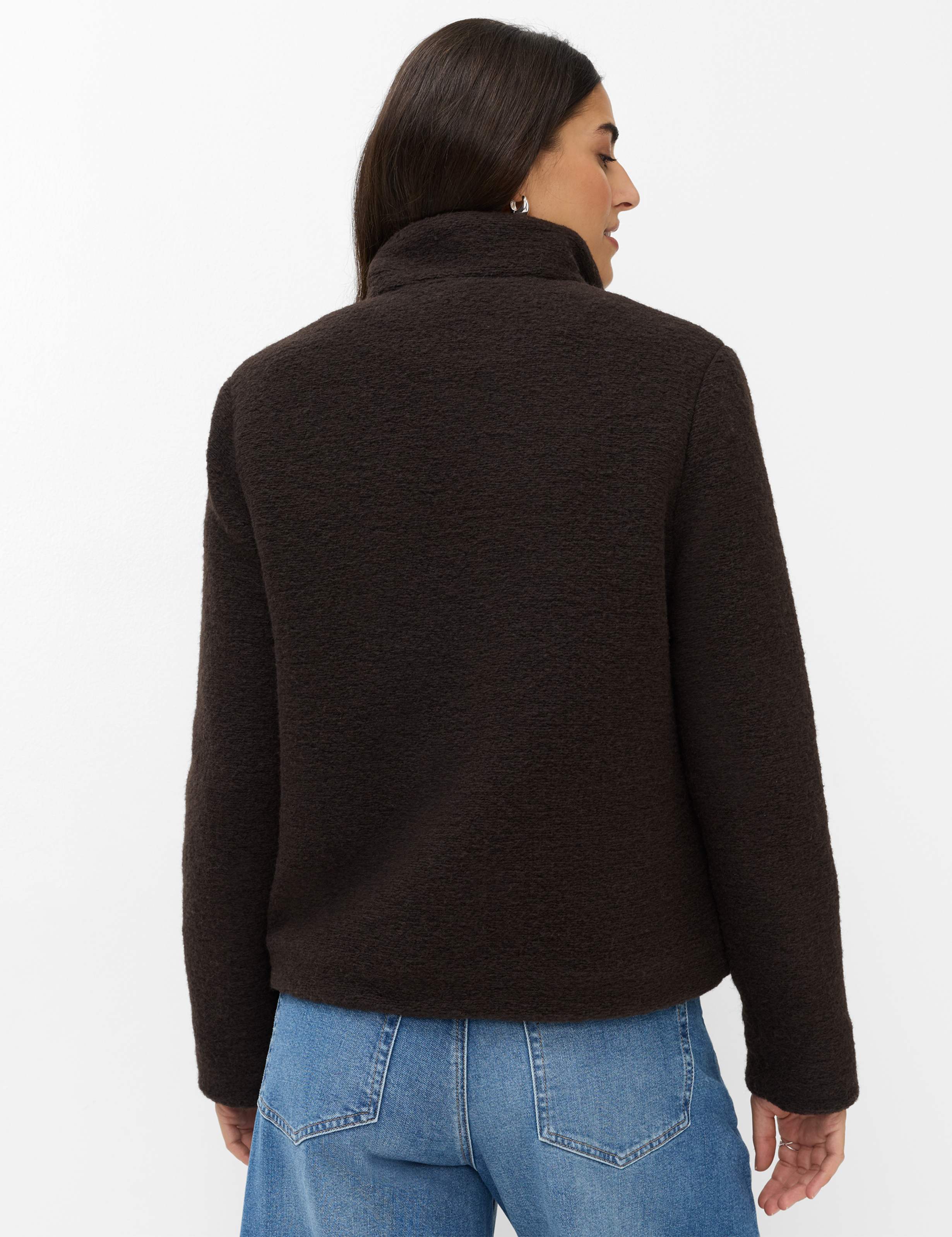 Femme Style POLLY Marron Foncé  Dos mannequin