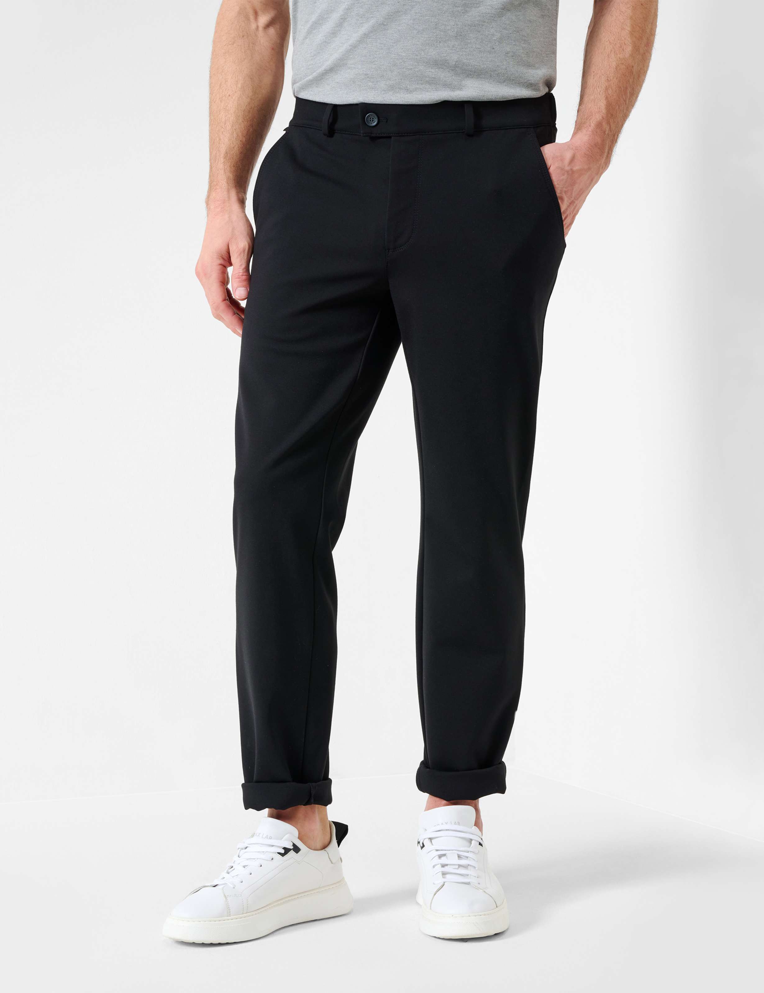 Schwarz, Herren, REGULAR, Style THILO, MODEL_FRONT_ISHOP