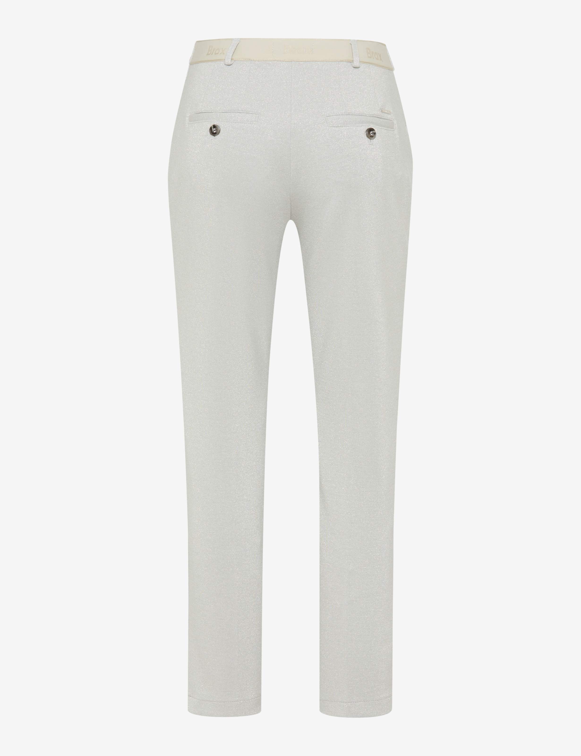 Femme Style MARON S Gris Clair Regular Fit Détourage arrière