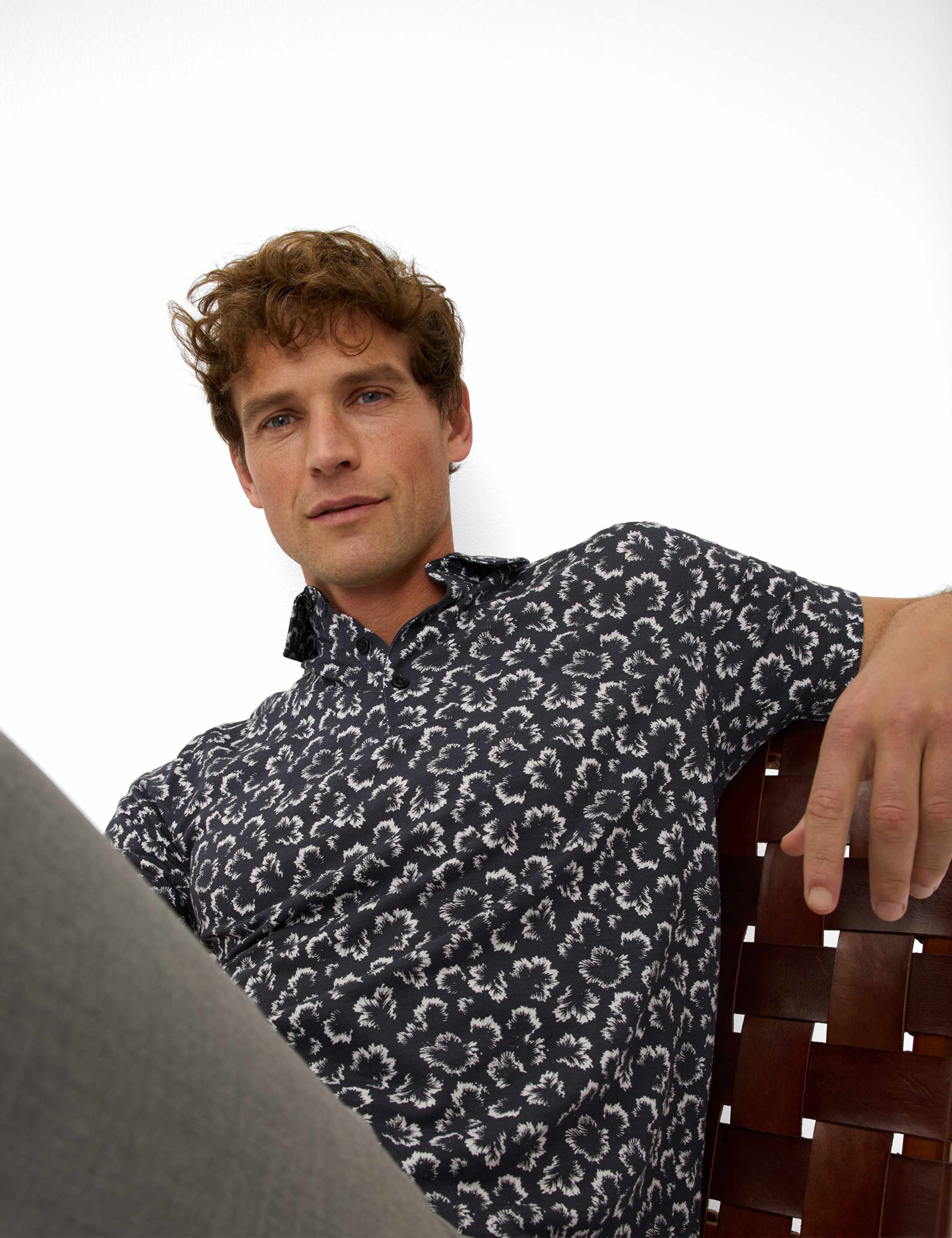 Herren Style PICO Dunkelblau  Detail 1