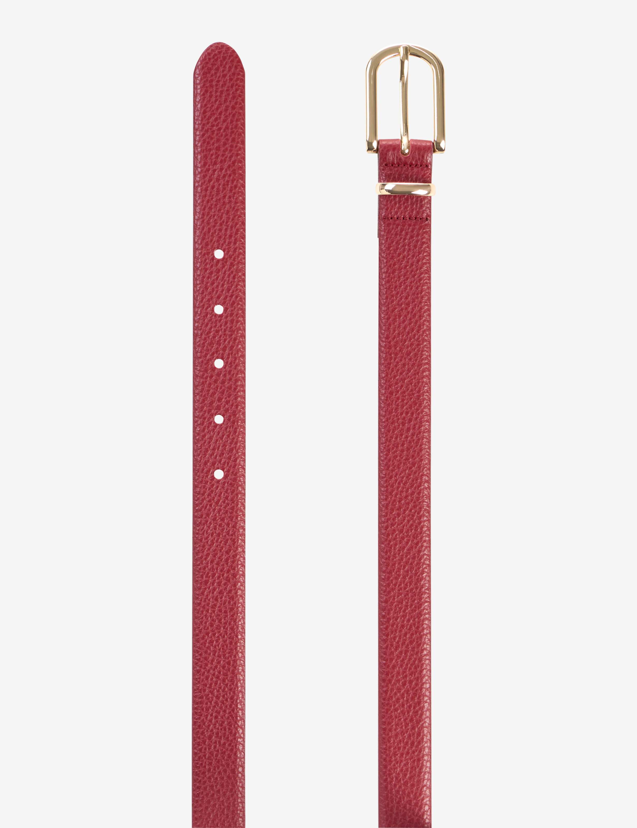 Dame Style KVINDERS BÆLTE Rød  Detalje 2