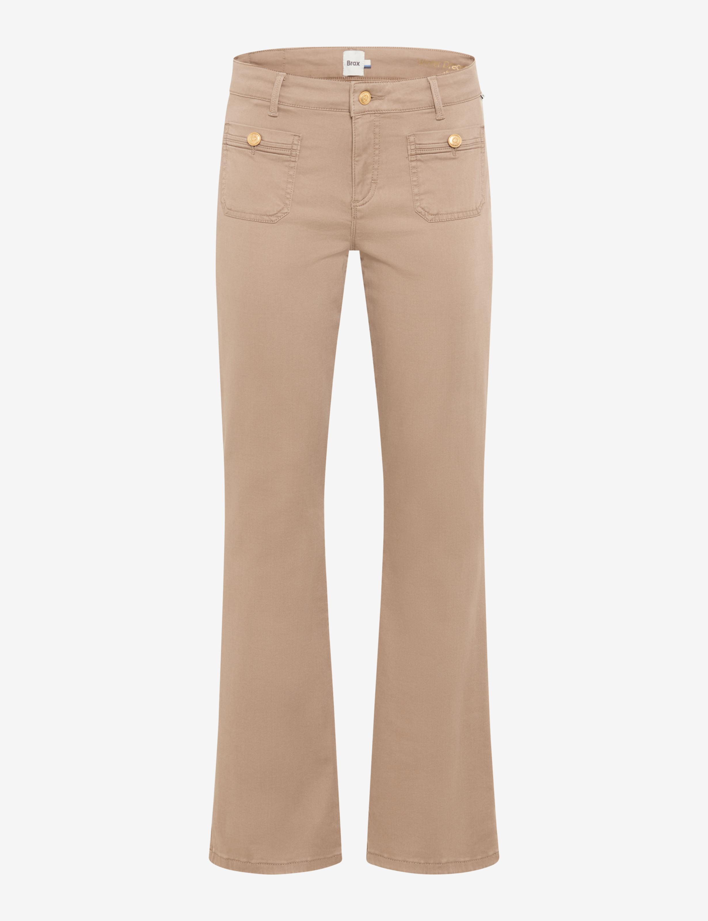 Dames Style SHAKIRA Lichtbruin Slim Fit Beeld voorkant