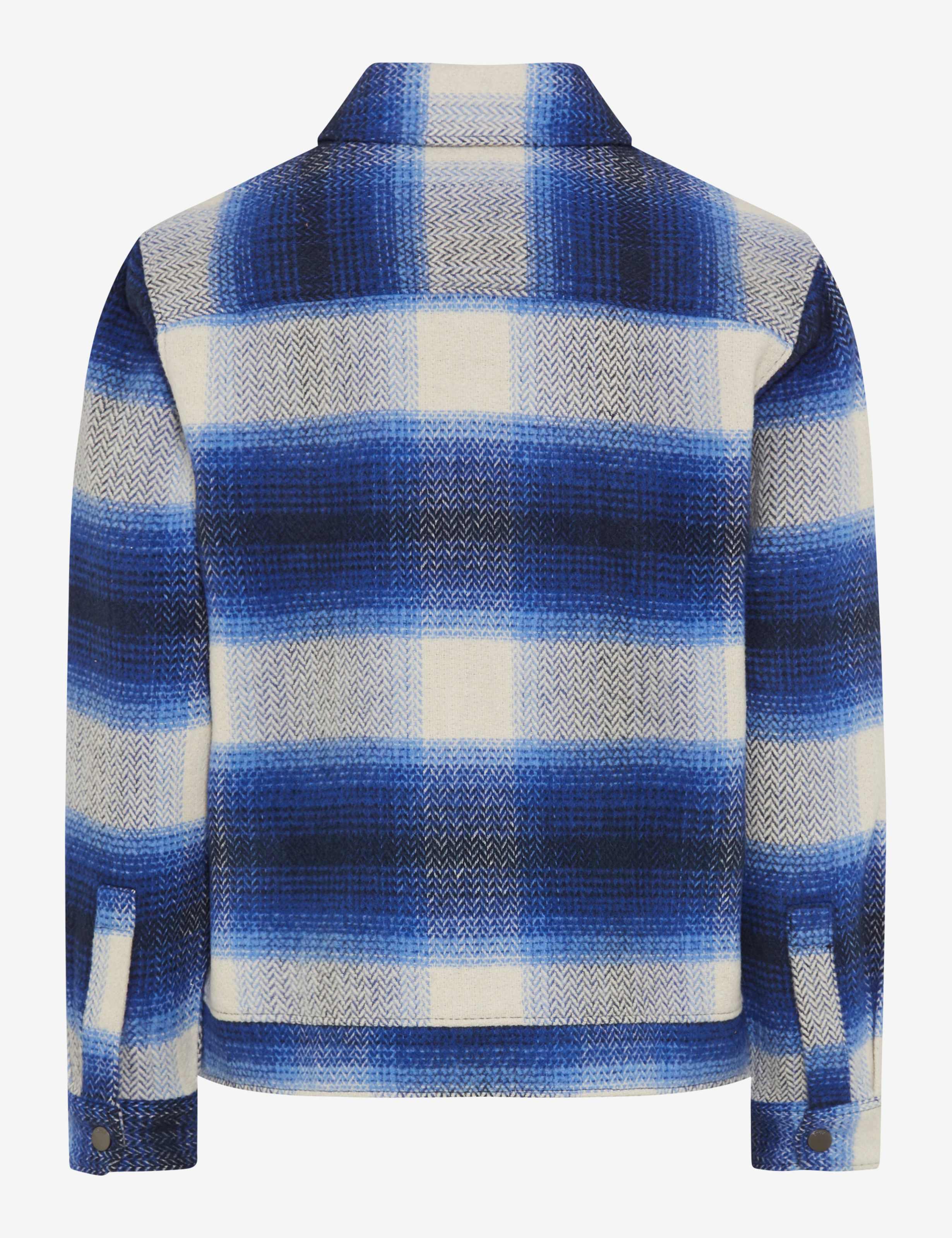 Heren Style SANTIAGO Blauw  Beel achterkant