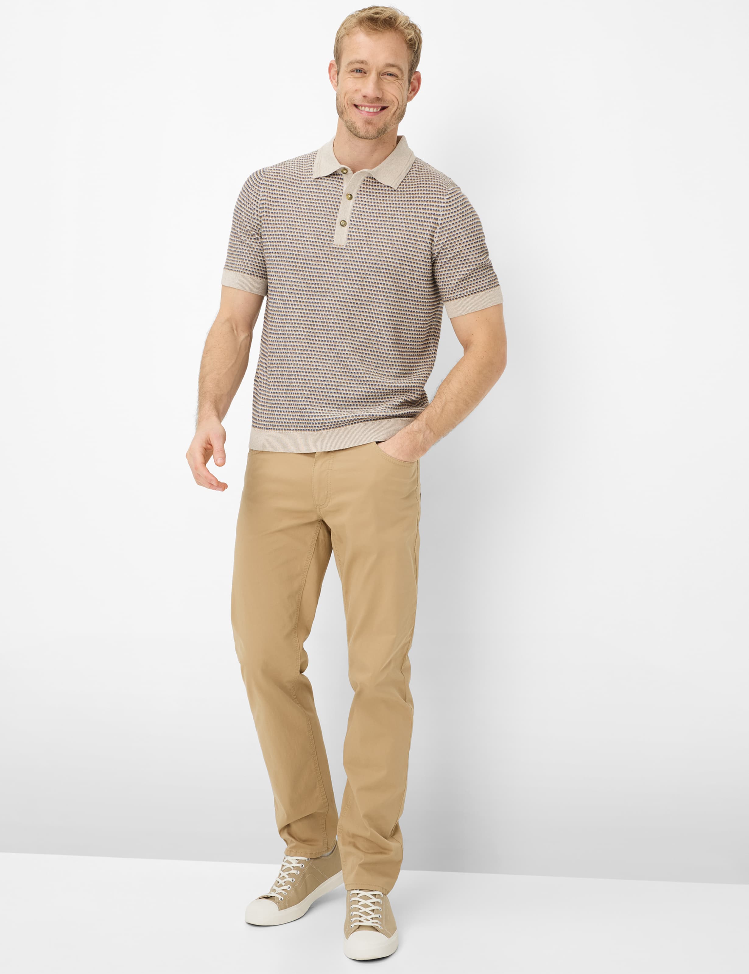 Homme Style PASCAL Beige  Tenue du mannequin