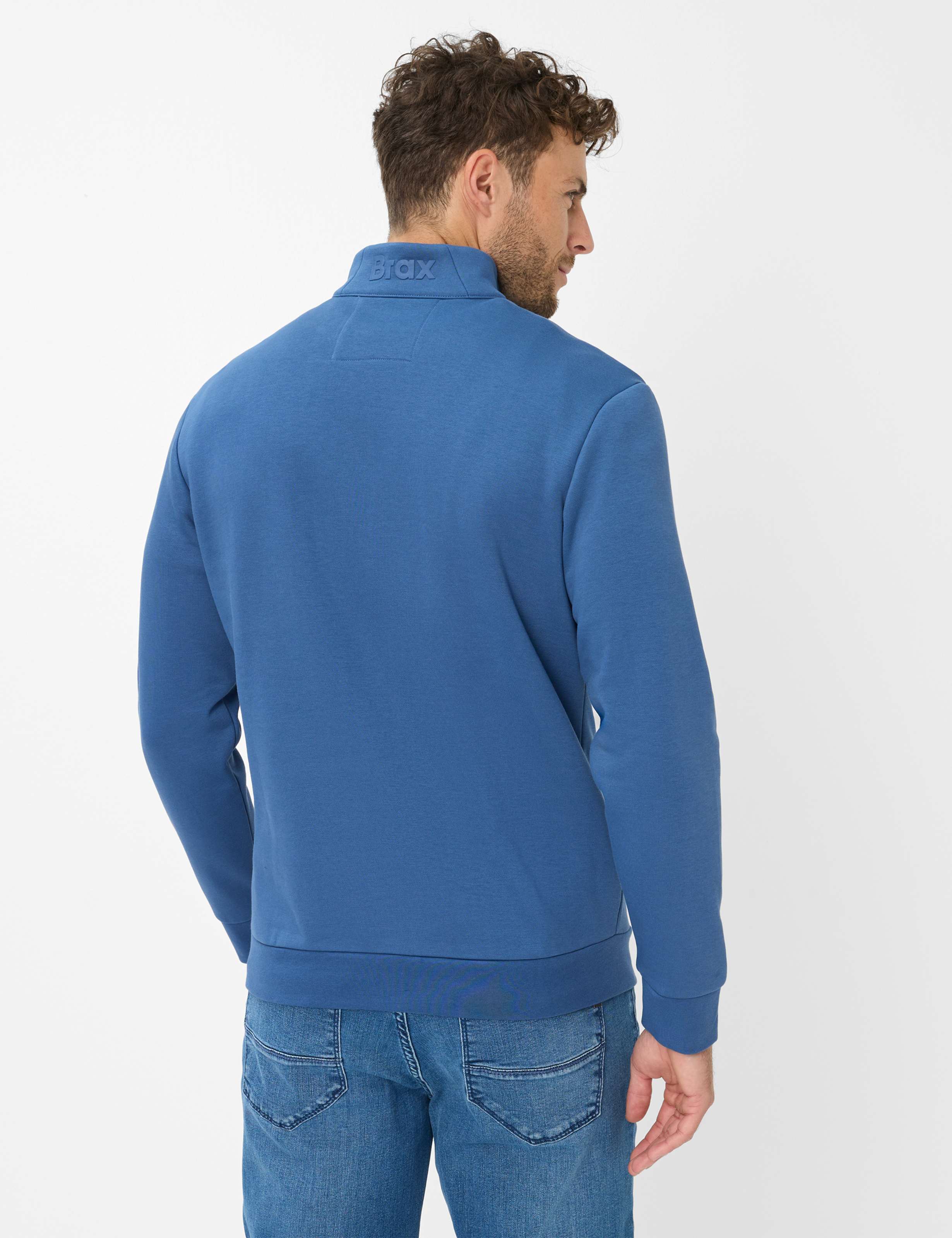 Men Style SION Blue  Model back