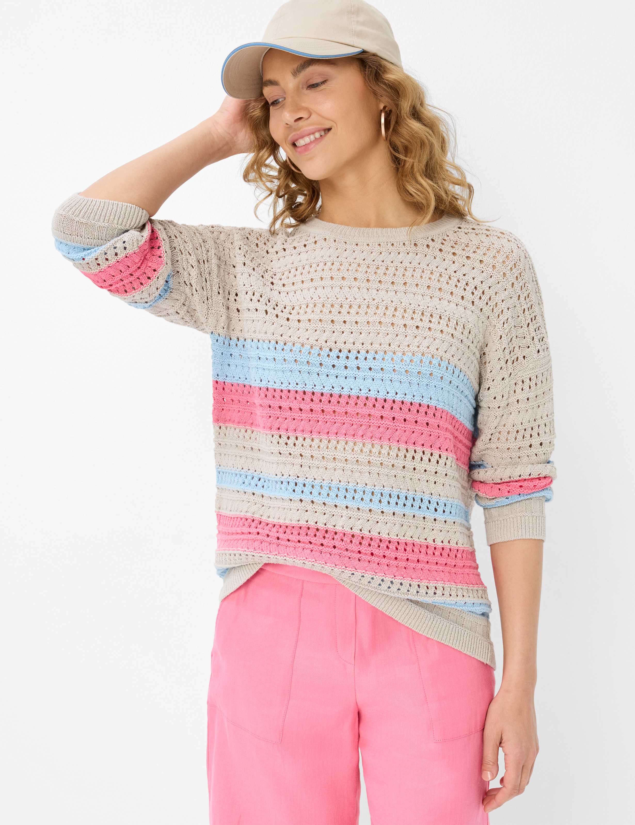 Shades of pink, Women, Style LESLEY, MODEL_FRONT_ISHOP