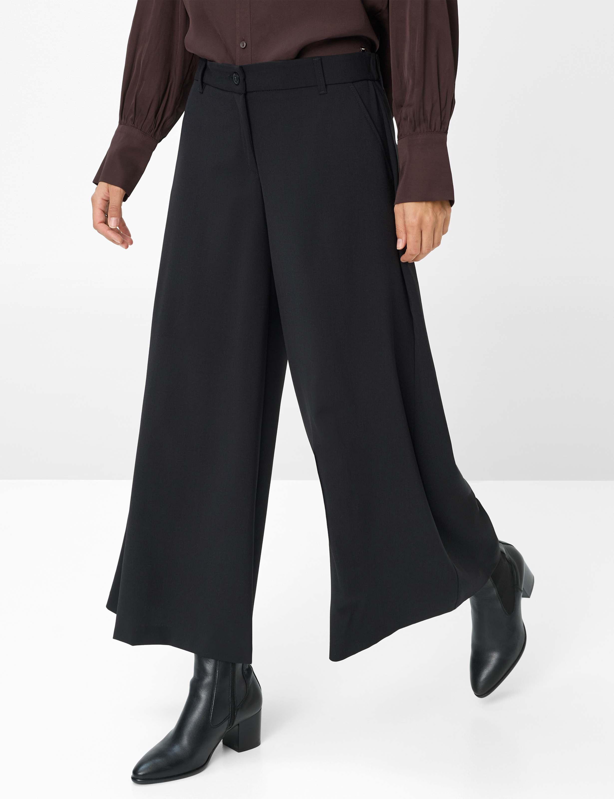 Thumbnail - Brax Damen Culotte Style MELLI S BLACK, schwarz, Gr. 36