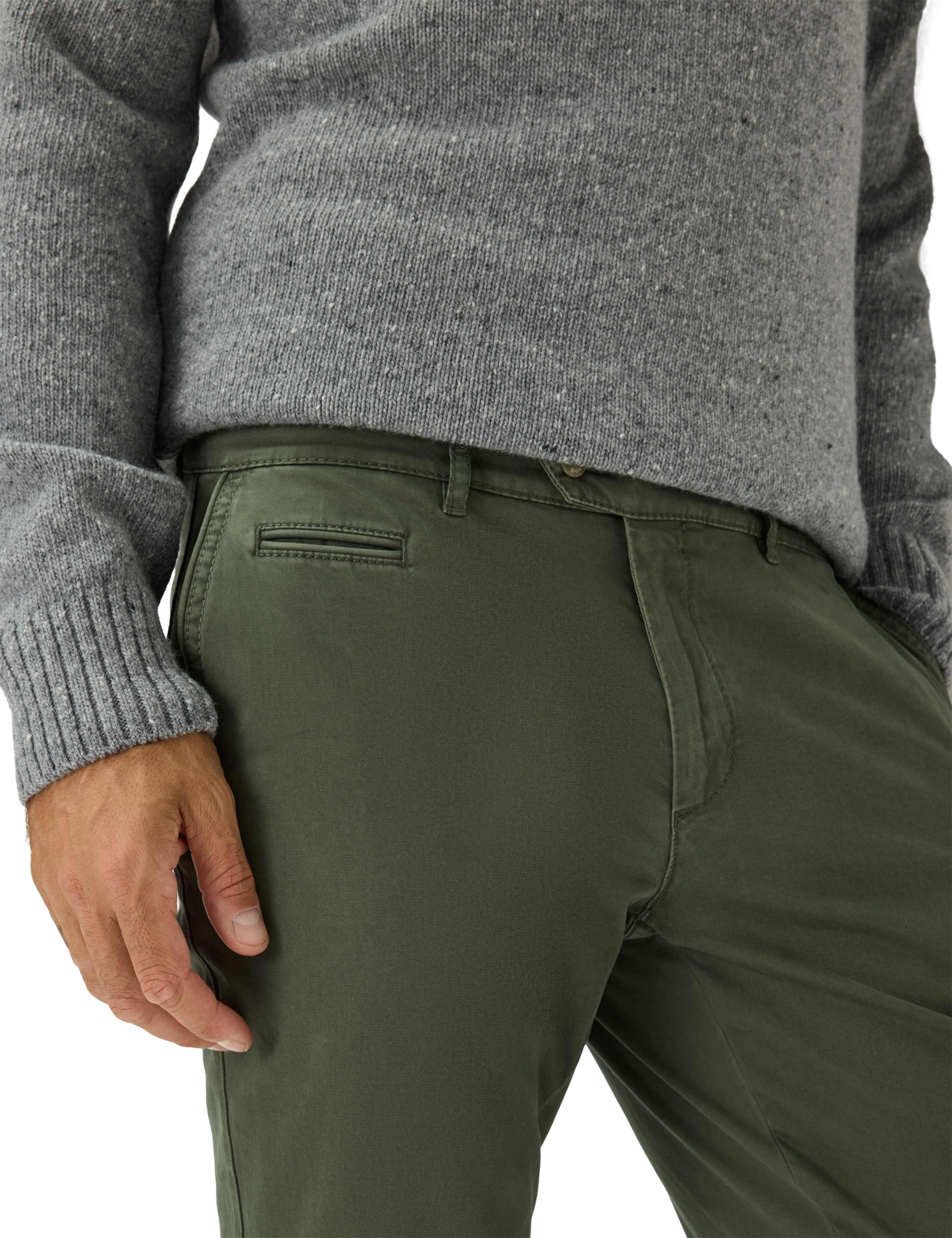 Men Style EVEREST Dark Green Regular Fit Detail 2