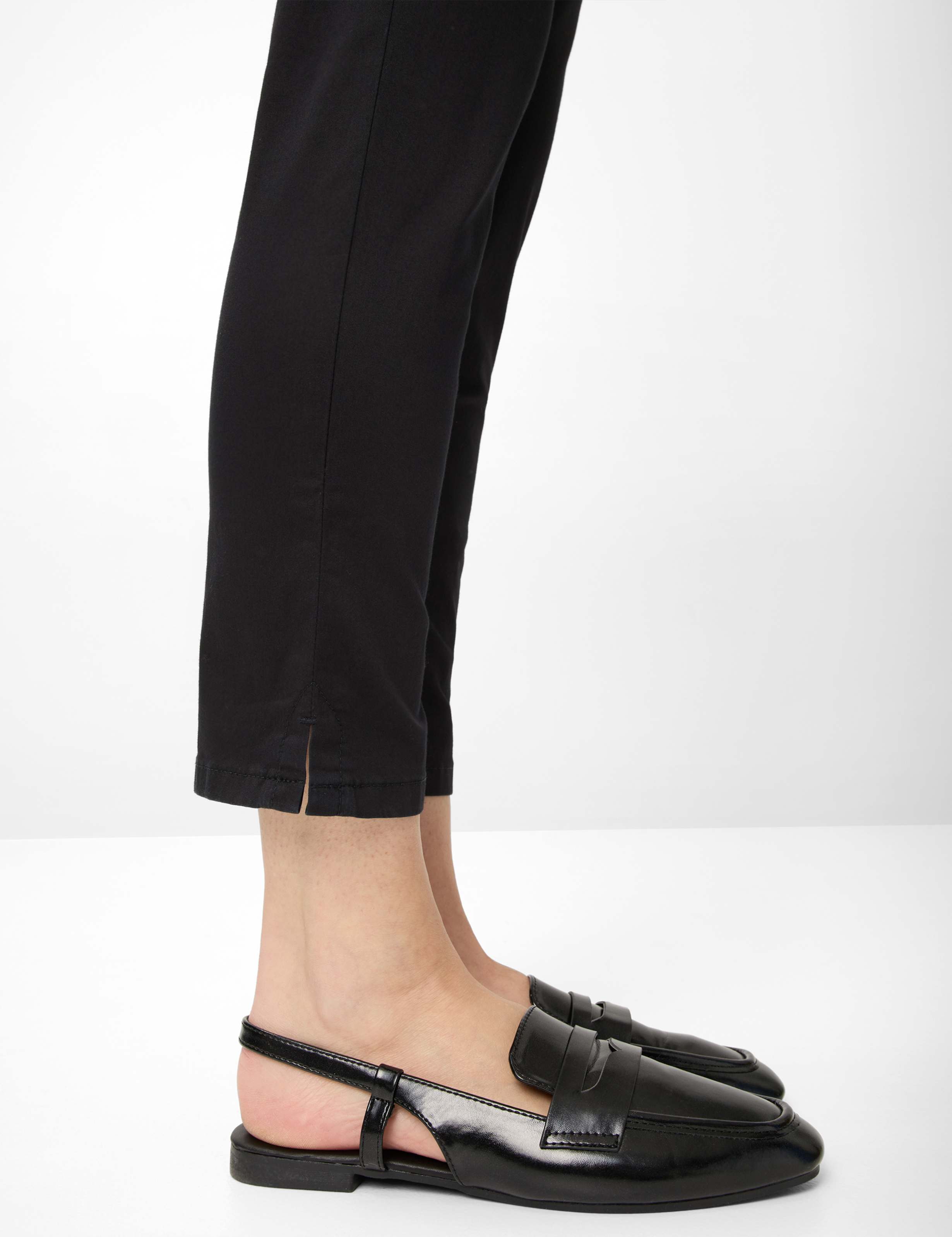Femme Style LAVINA ZIP 6/8 Noir Super Slim Fit Détail 2
