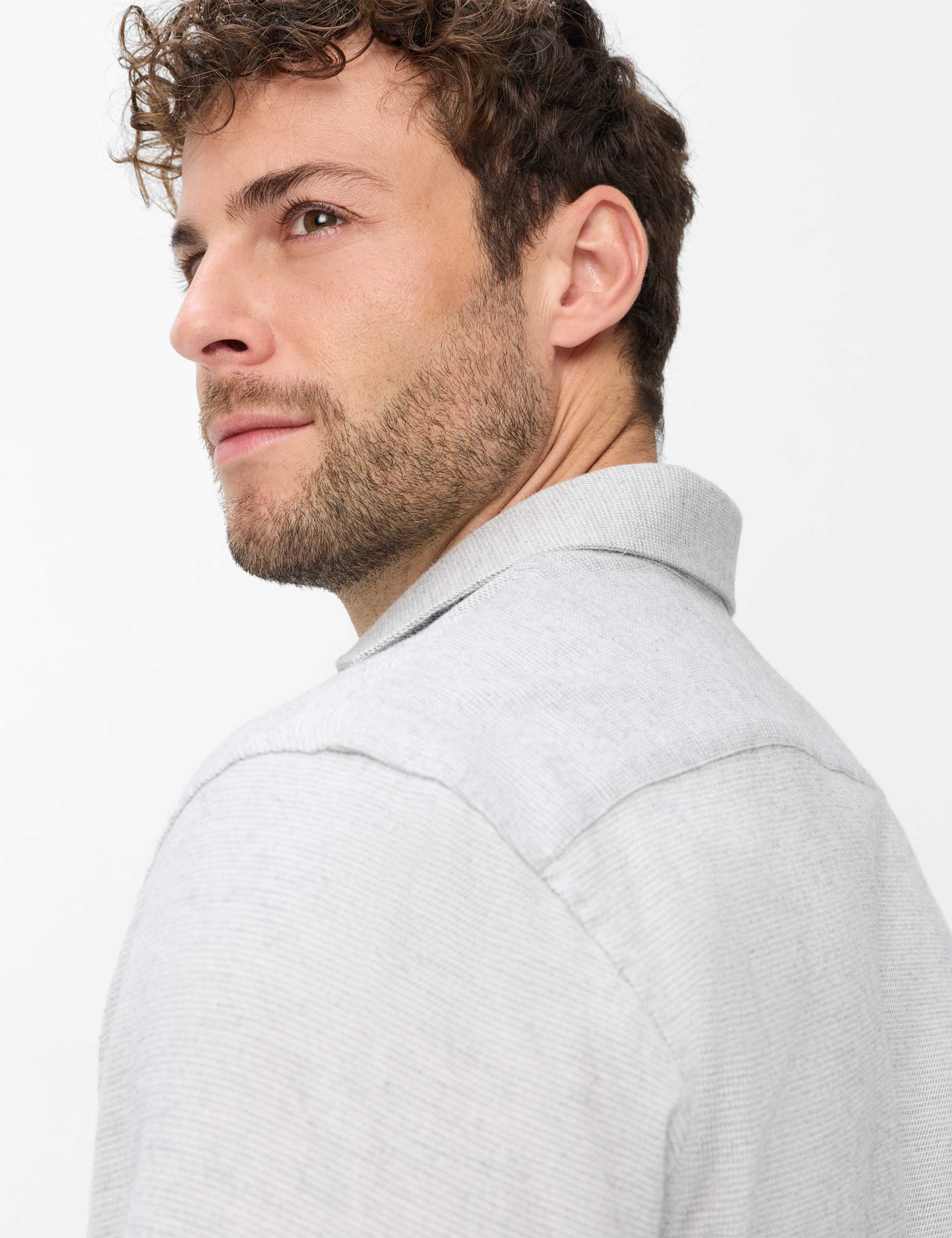Homme Style HAROLD Gris Clair  Détail 2