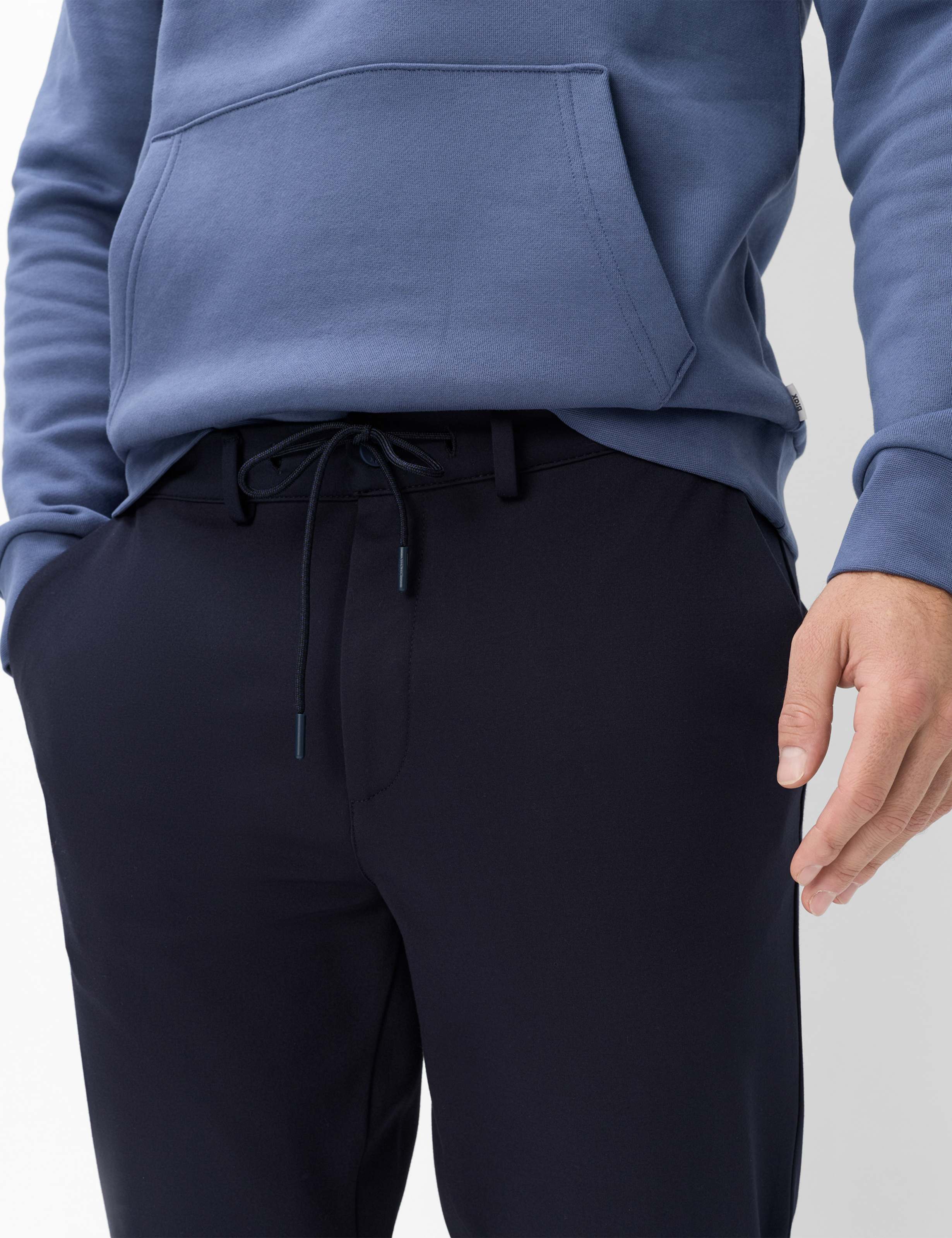 Homme Style PERCY Bleu Foncé Relaxed Fit Détail 1