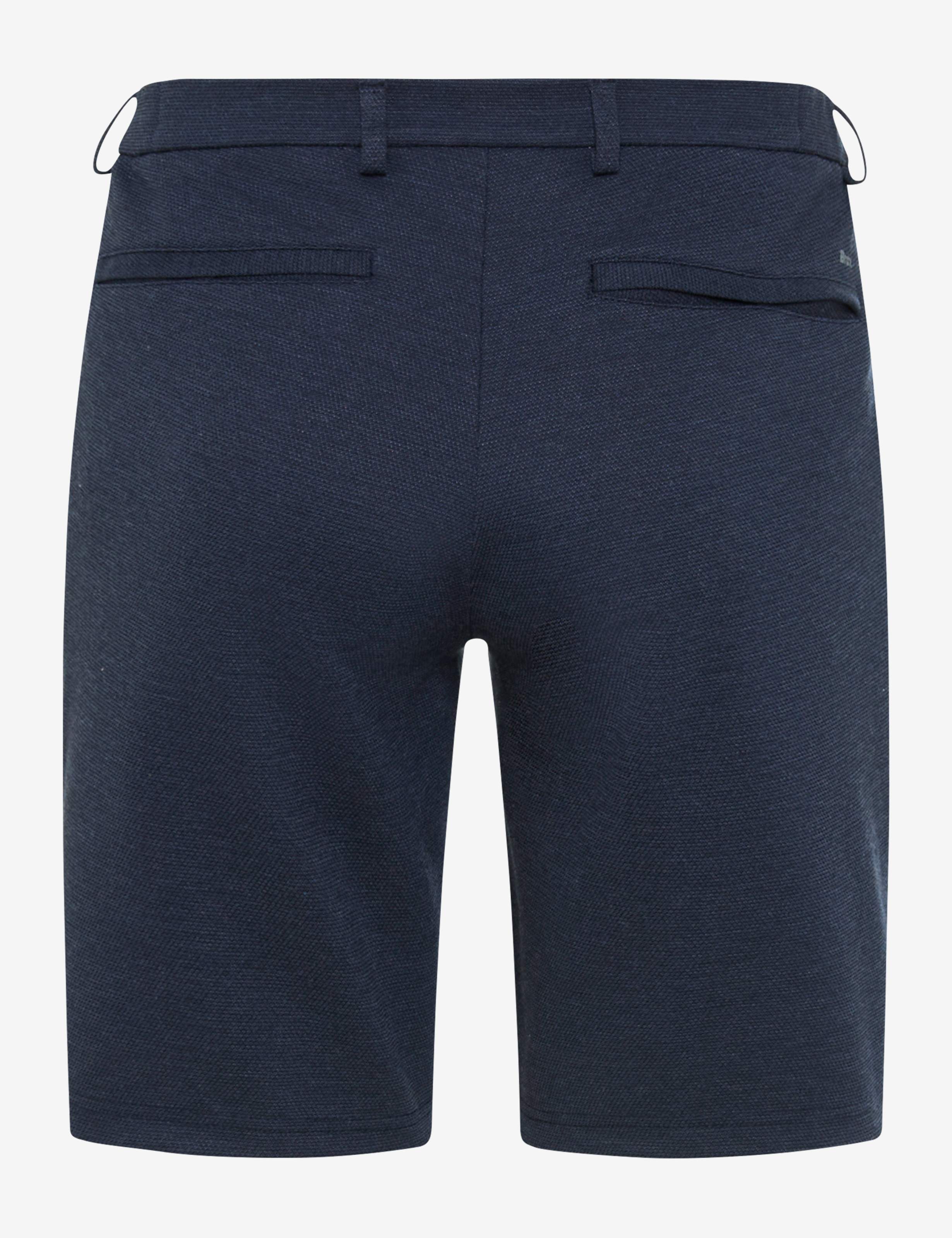 Men Style SILVIO Dark Blue Modern Fit Stand-alone rear view