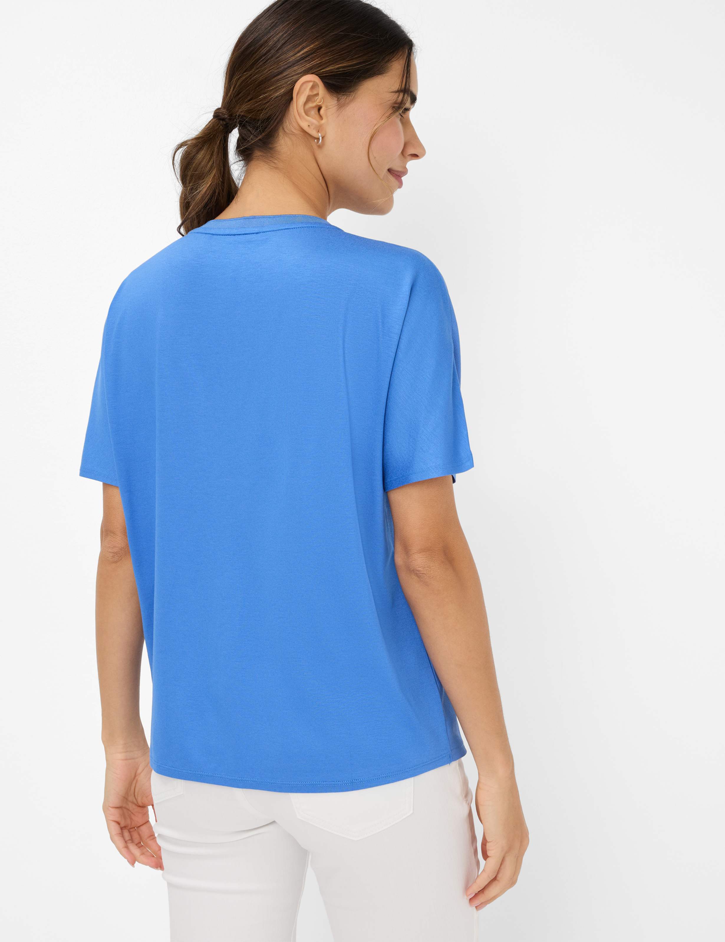 Women Style CAELEN Blue  Model back