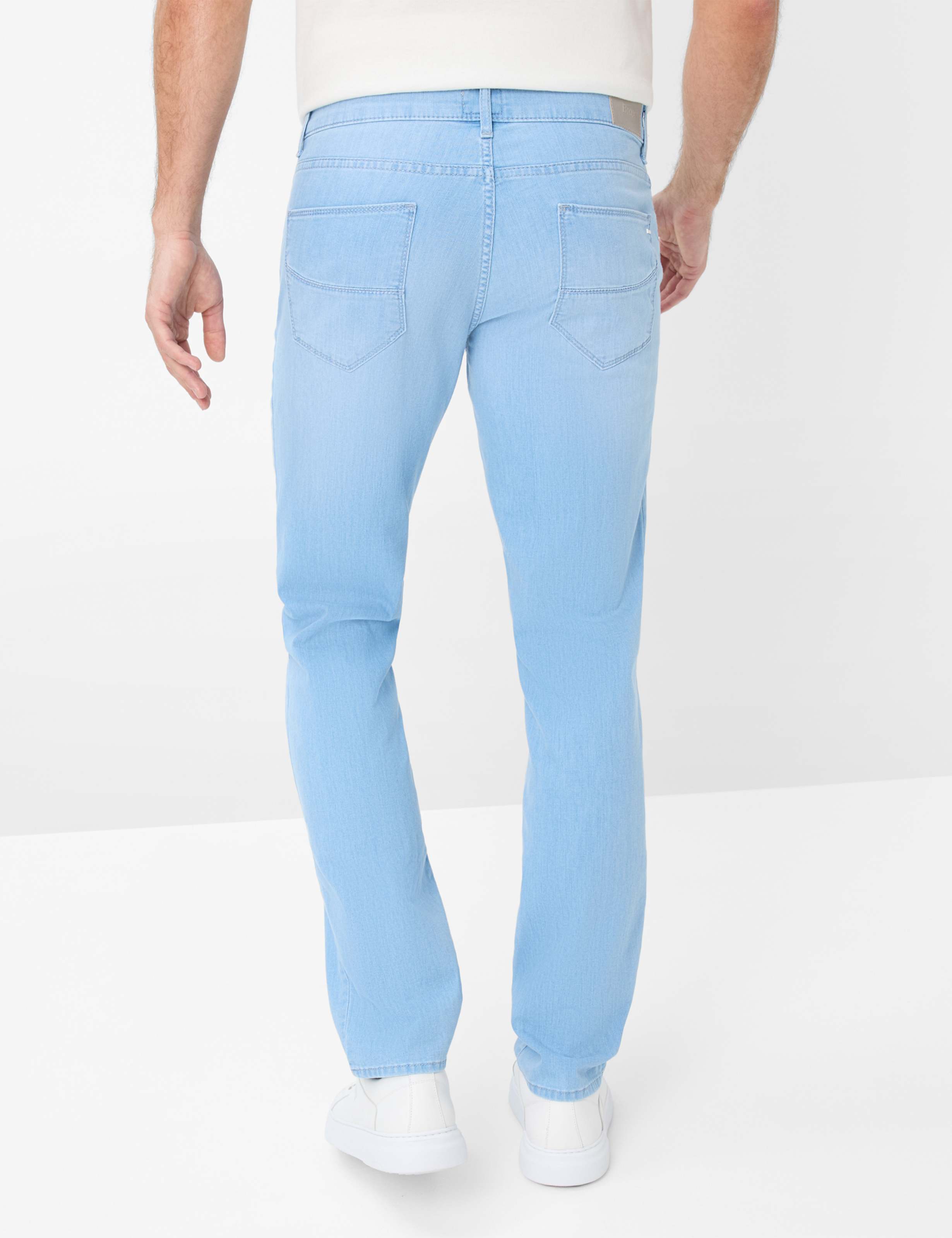 Men Style CADIZ Denim Blue Straight Fit Model back