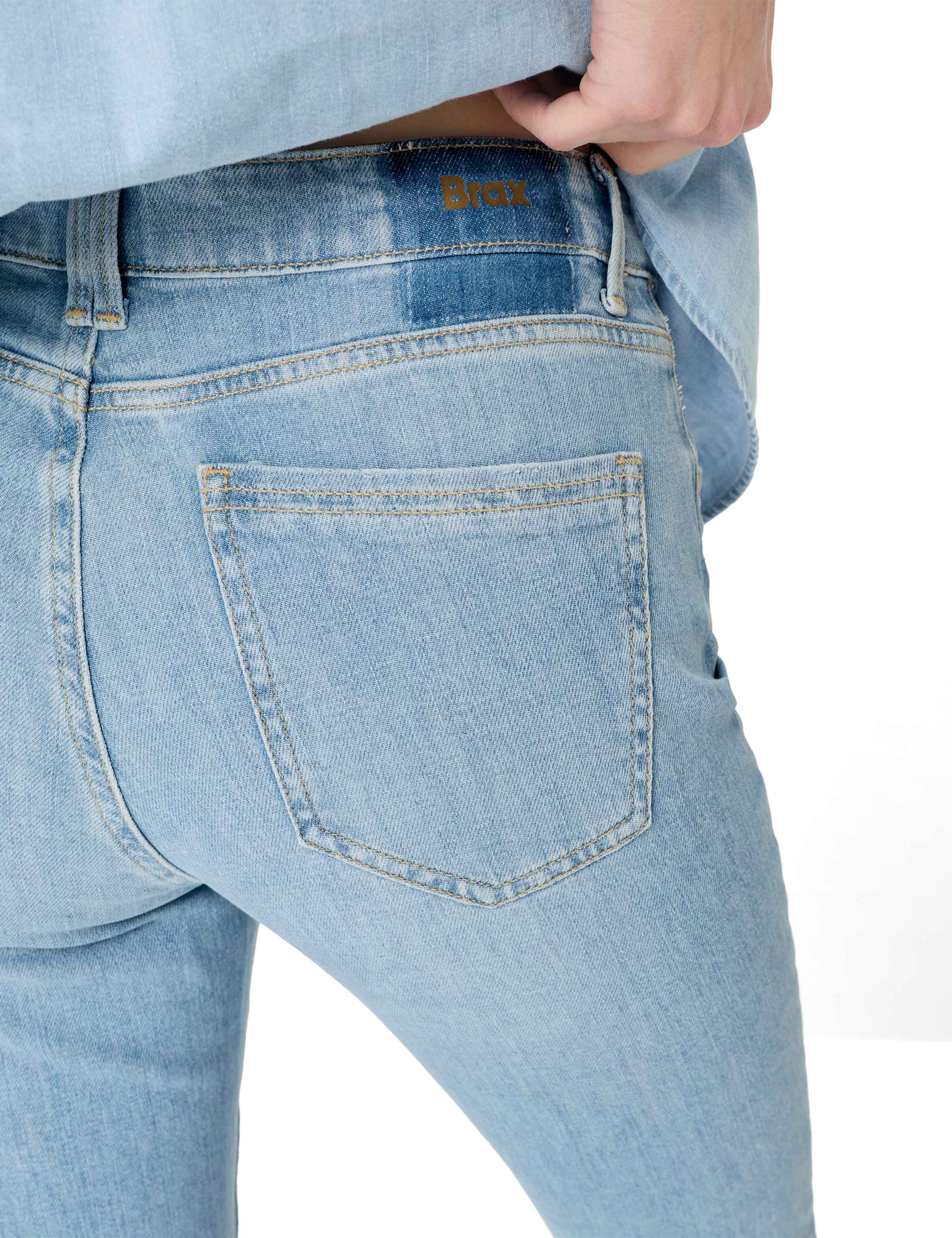 Femme Style MARY BOOT Denim Bleu Regular Fit Détail 2